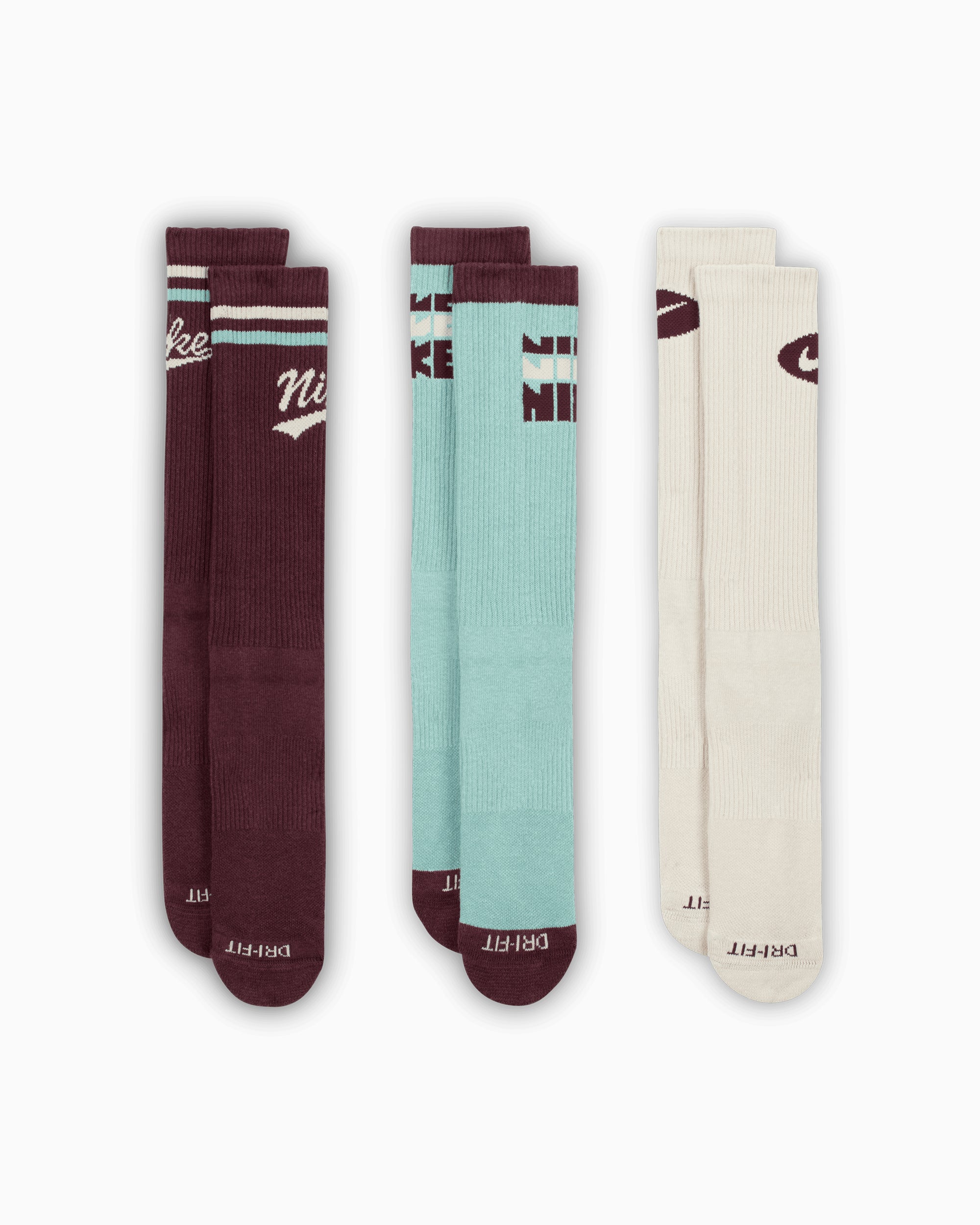 Socks Nike Everyday Plus Crew Unisex Socks (3 pack) - HJ9336-904