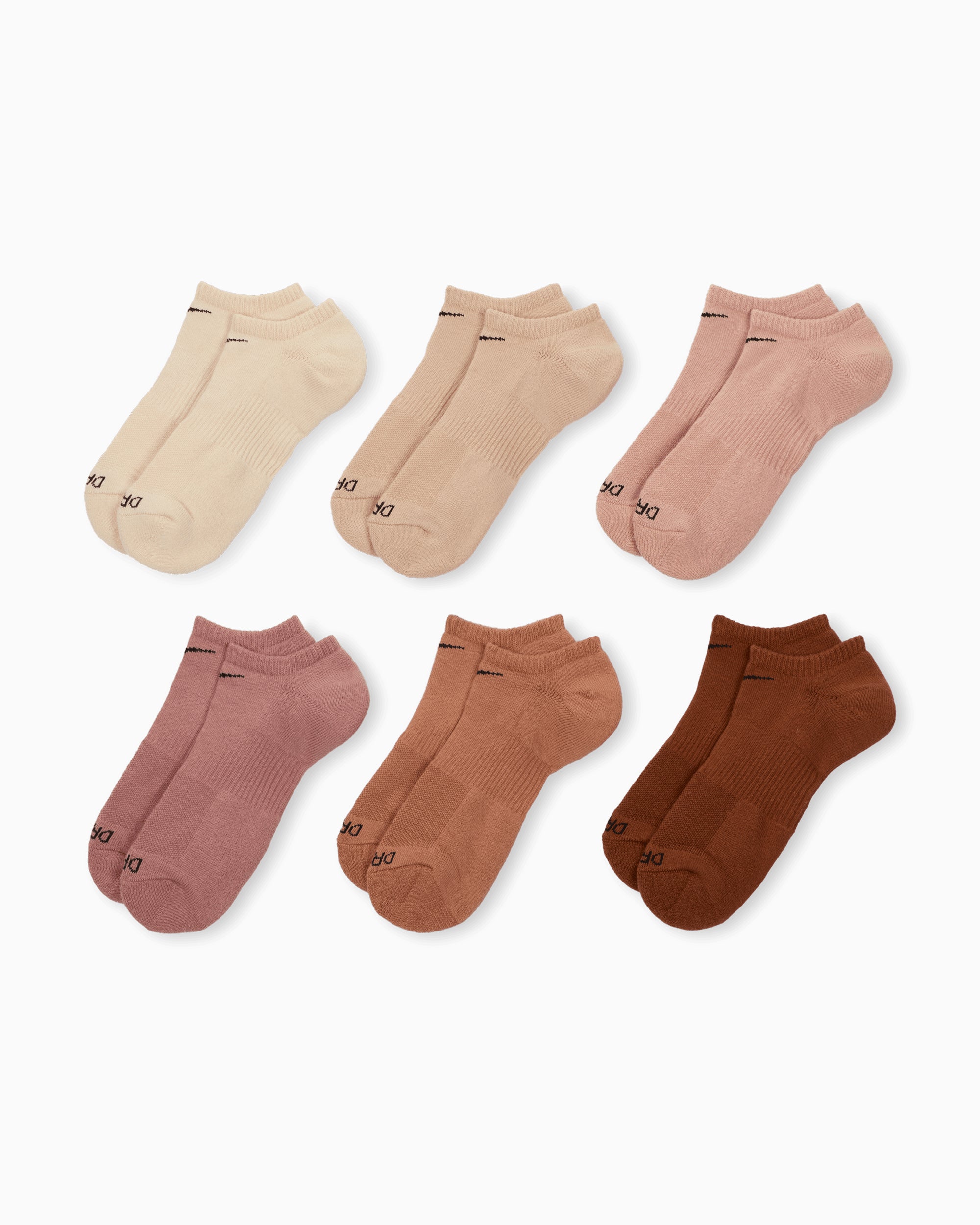 Socks Nike Everyday Plus Cushion Dri-FIT Unisex Socks (6 Pack) - SX6898-904