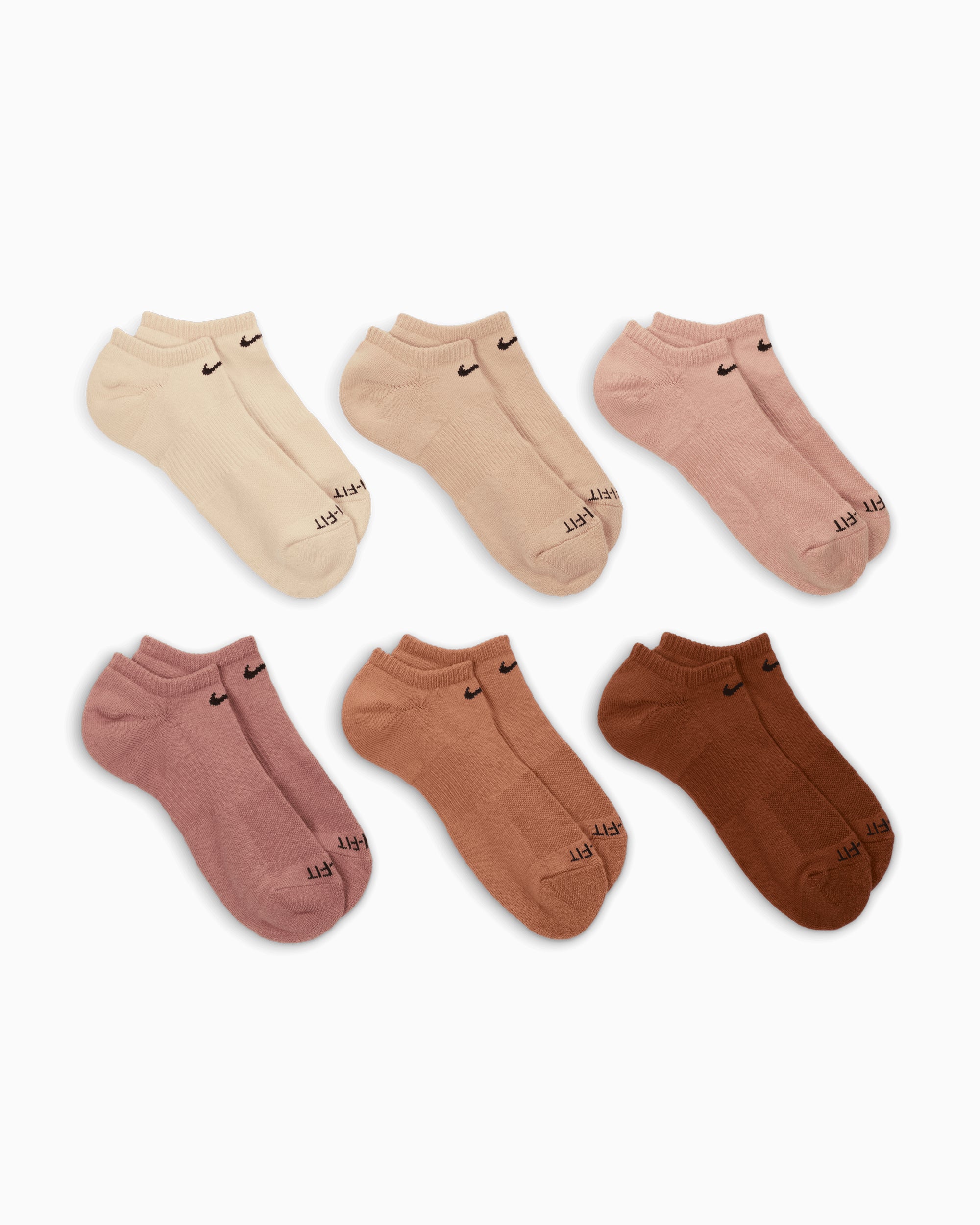 Socks Nike Everyday Plus Cushion Dri-FIT Unisex Socks (6 Pack) - SX6898-904