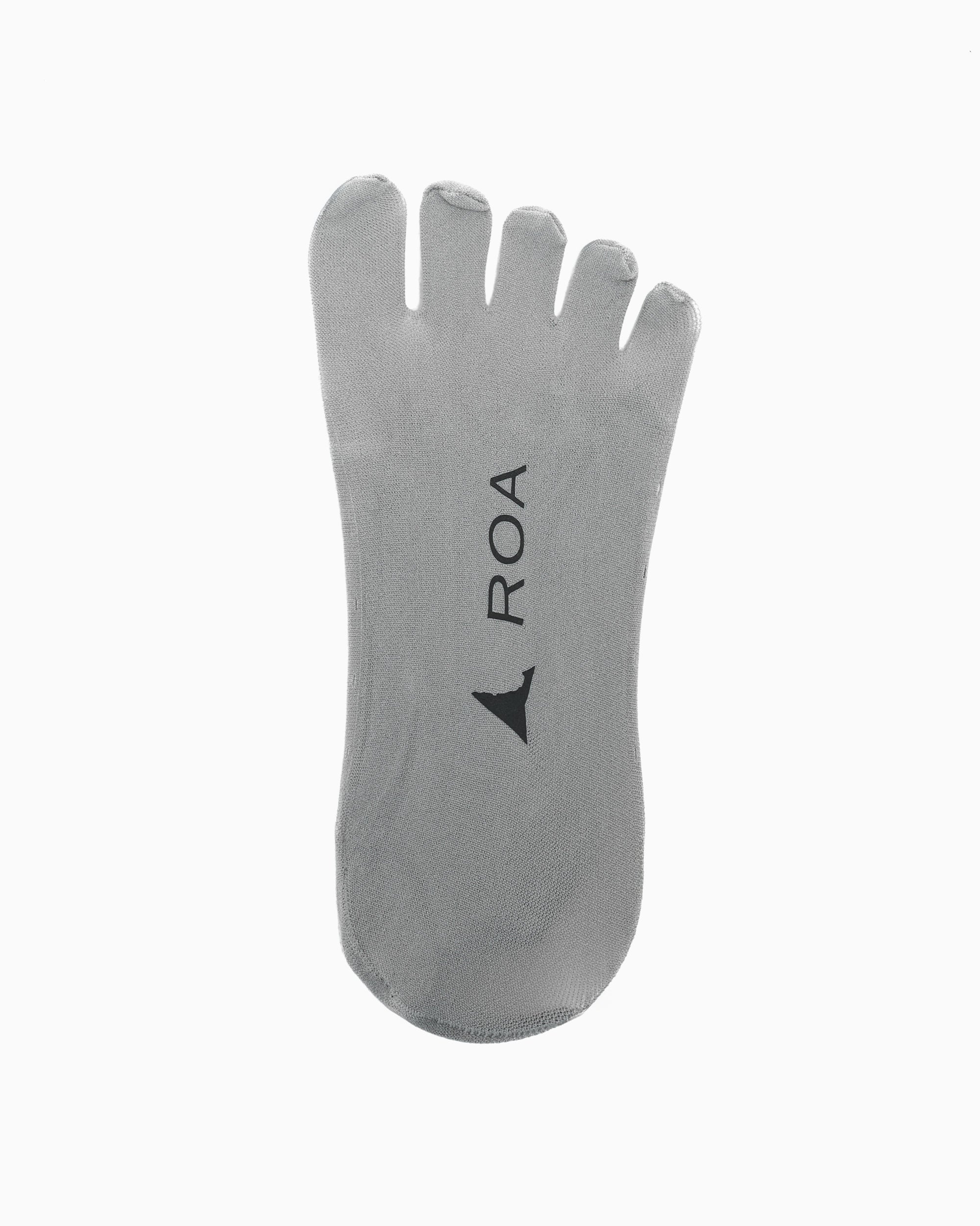 Socks ROA Paws Fishnet Five Fingers Unisex Socks - YBUW001YA01-GRY0004