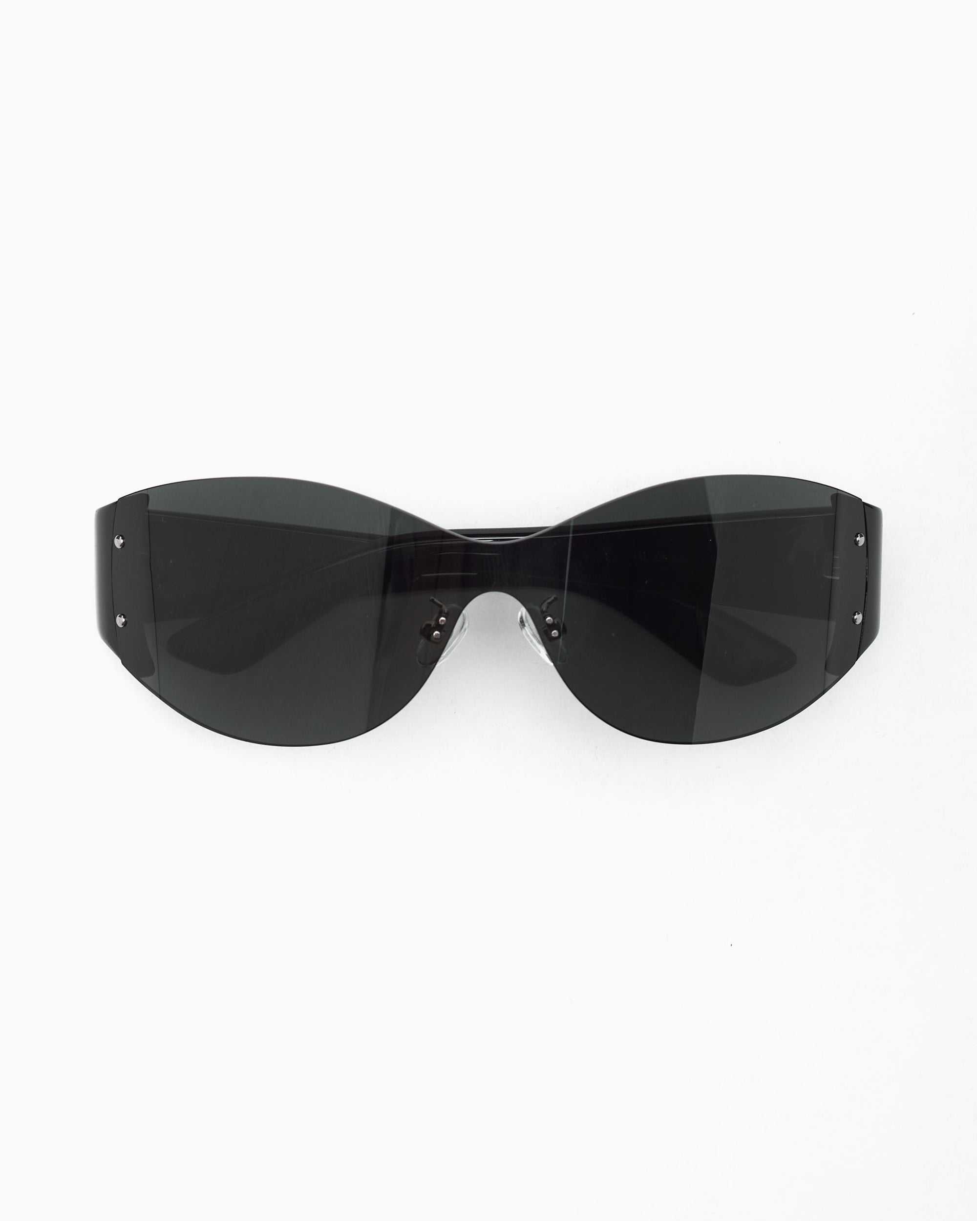 Sunglasses Pleasures Bona Wrap Unisex Sunglasses - P25SU042-BLACK