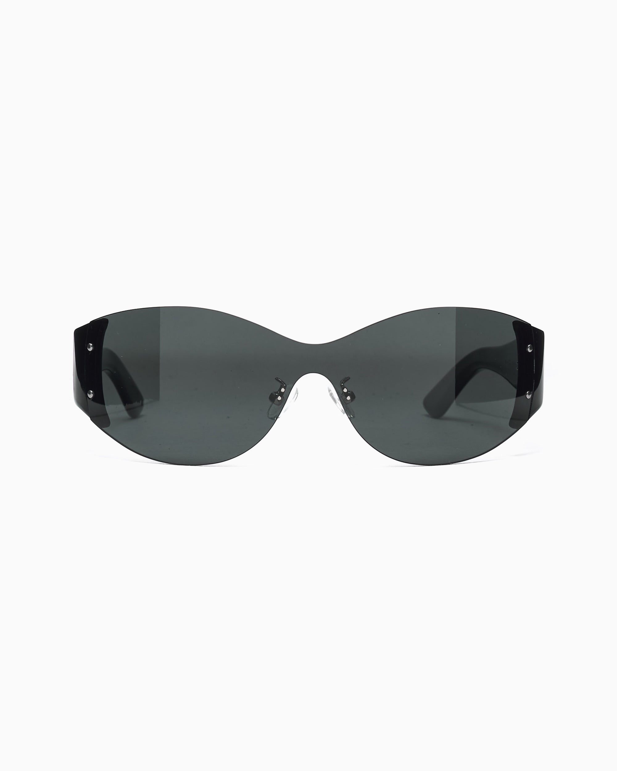 Sunglasses Pleasures Bona Wrap Unisex Sunglasses - P25SU042-BLACK