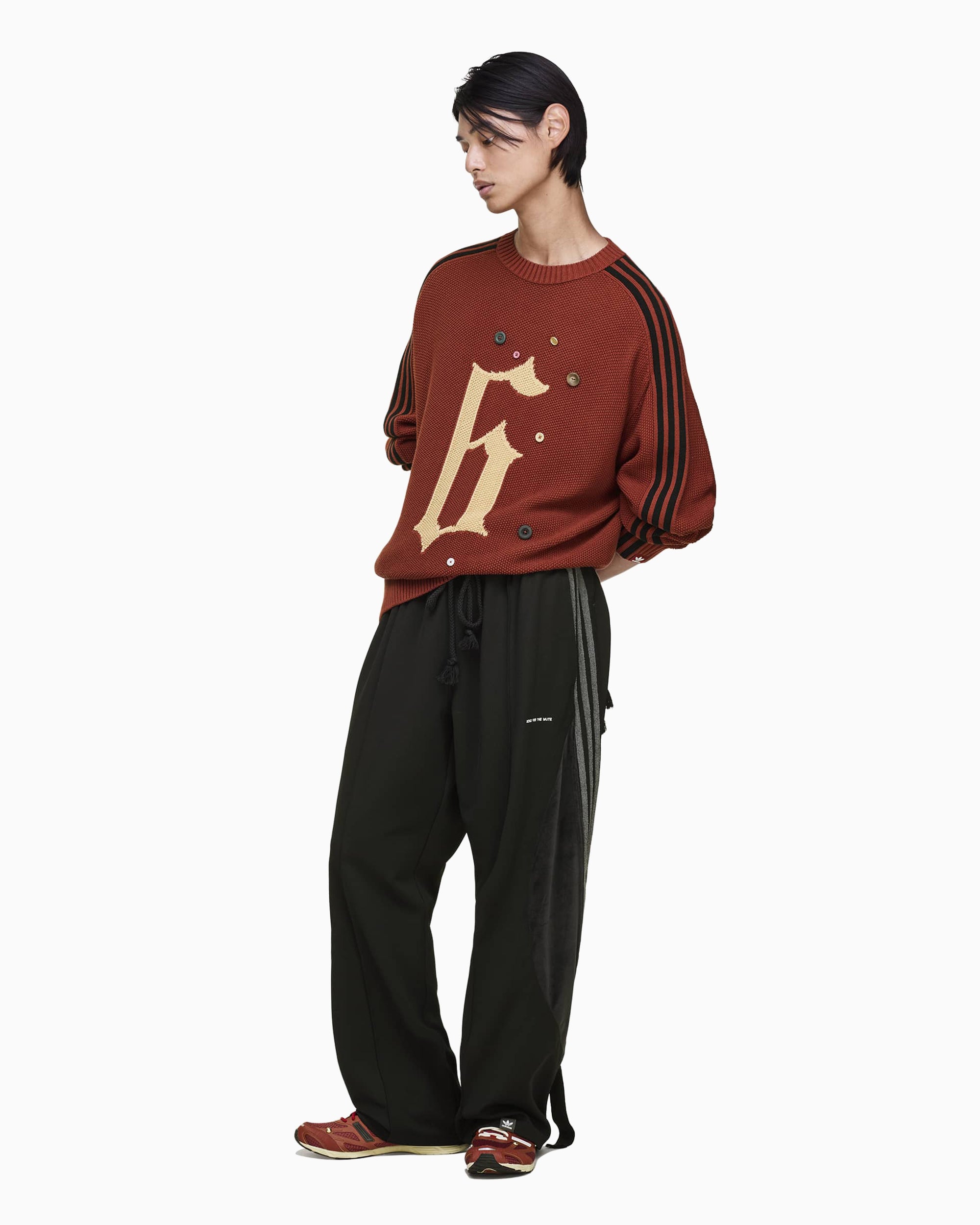 Sweaters adidas Originals x Song For The Mute 006 Graphic Relaxed Unisex Sweater - KC0327