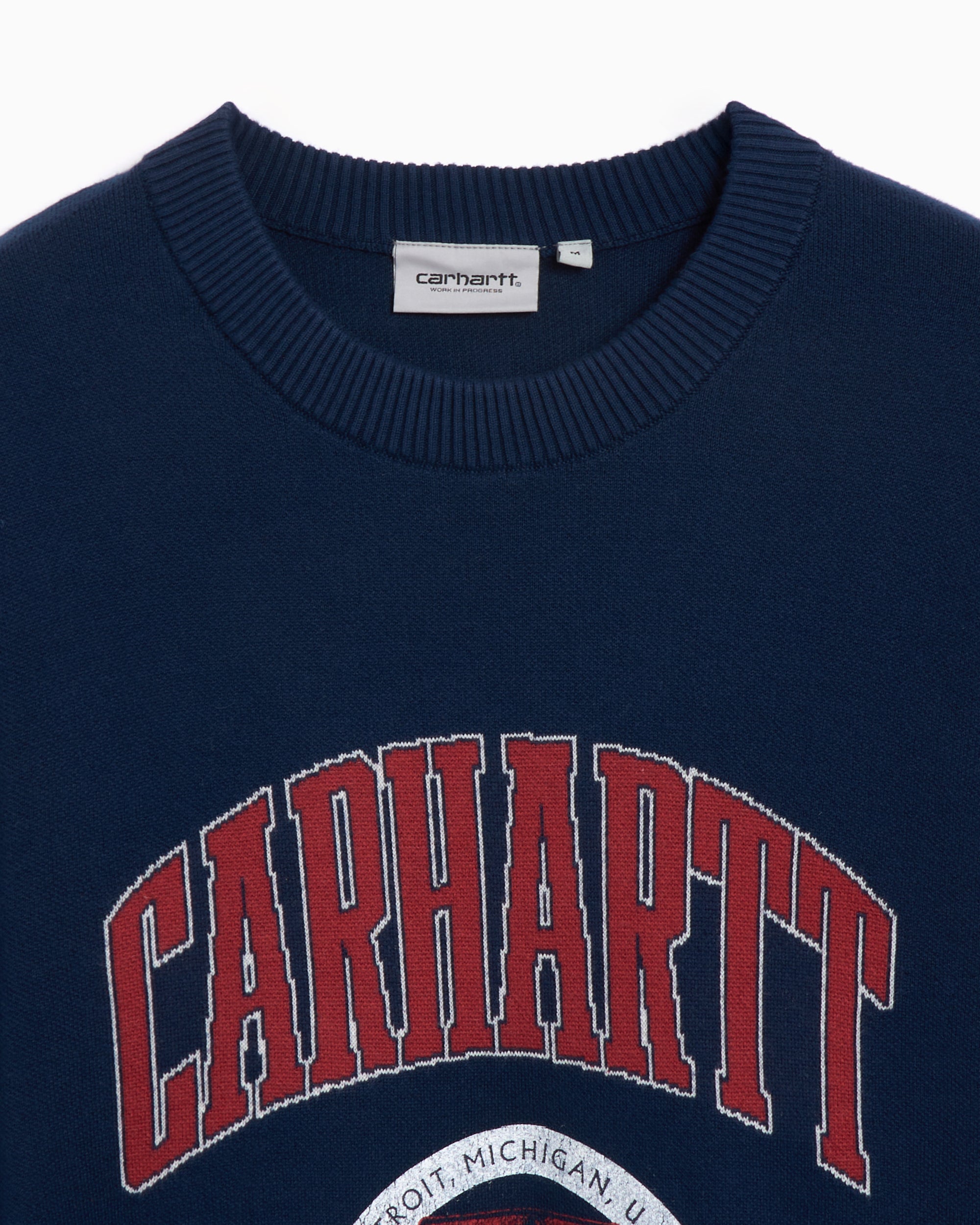 Sweaters Carhartt WIP Library College Men's Sweater Relaxed Men's Sweater - I034521-E7XX