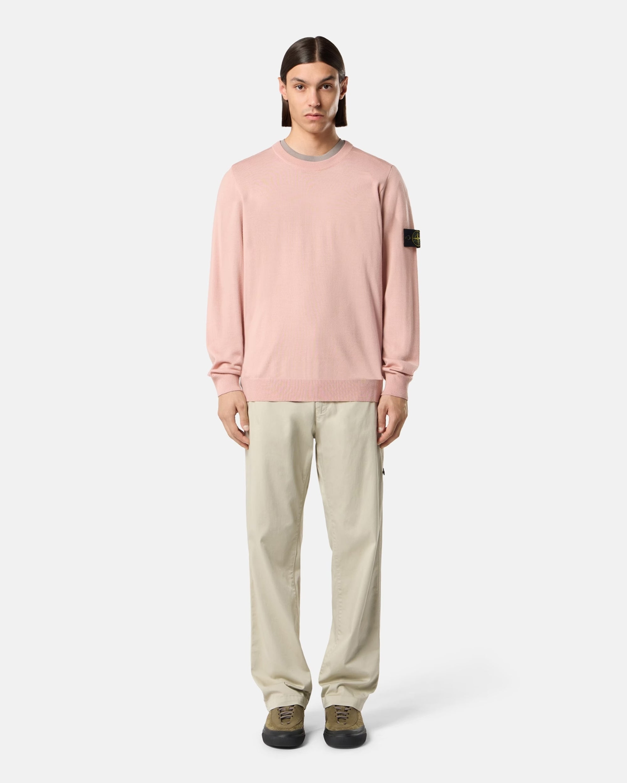 Sweaters Stone Island Light Logo Men's Sweater - L2S155100071-V0082