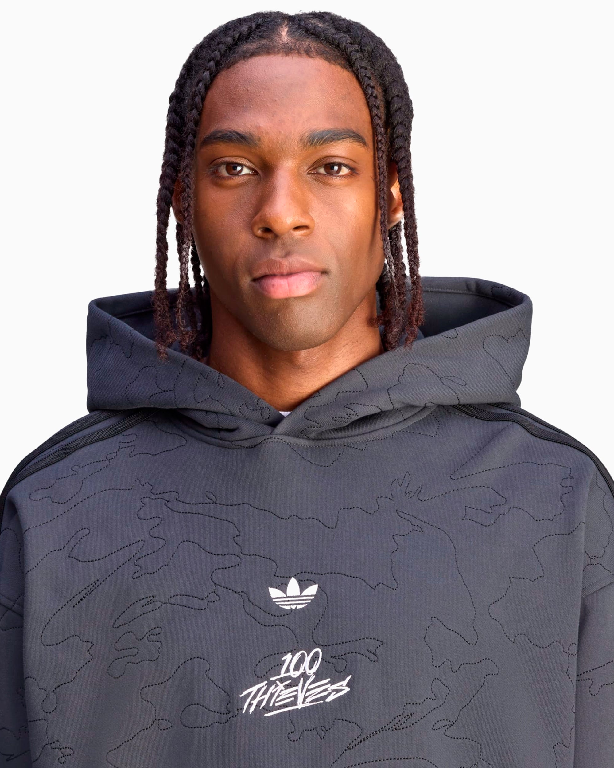 Sweatshirts adidas Originals x 100 Thieves Men's Hoodie - JM3258