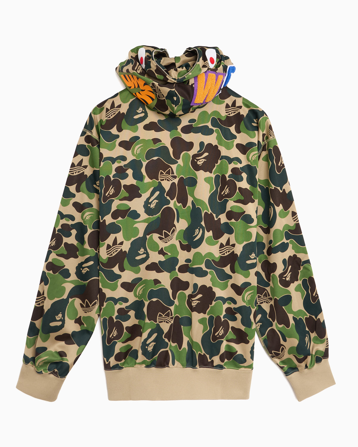 Sweatshirts adidas Originals x BAPE Shark Graphic Relaxed Men's Zip-Up Sweatshirt - KF4916
