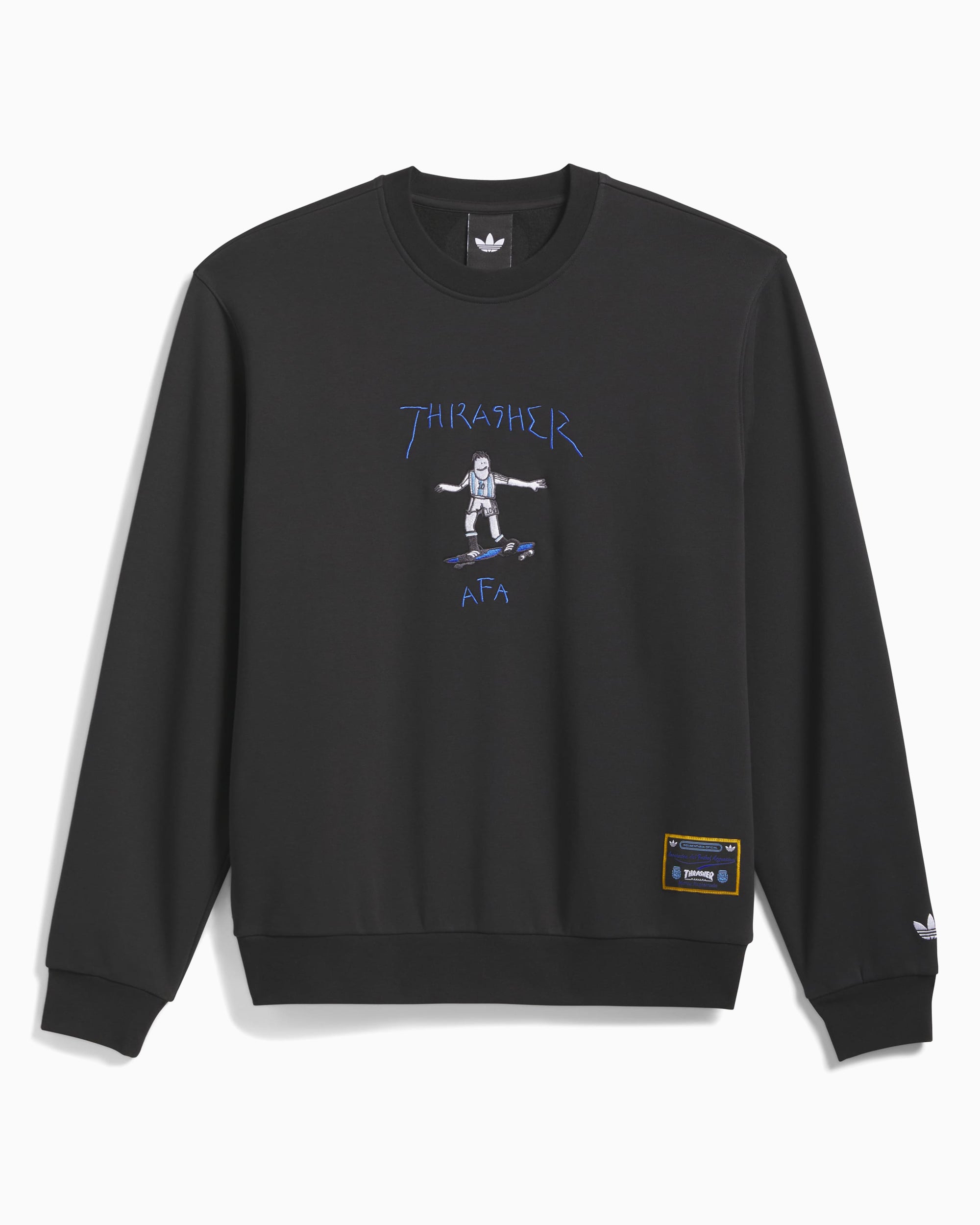 Sweatshirts adidas Originals x Thrasher x AFA Argentina Relaxed Men's Sweatshirt - KX4545