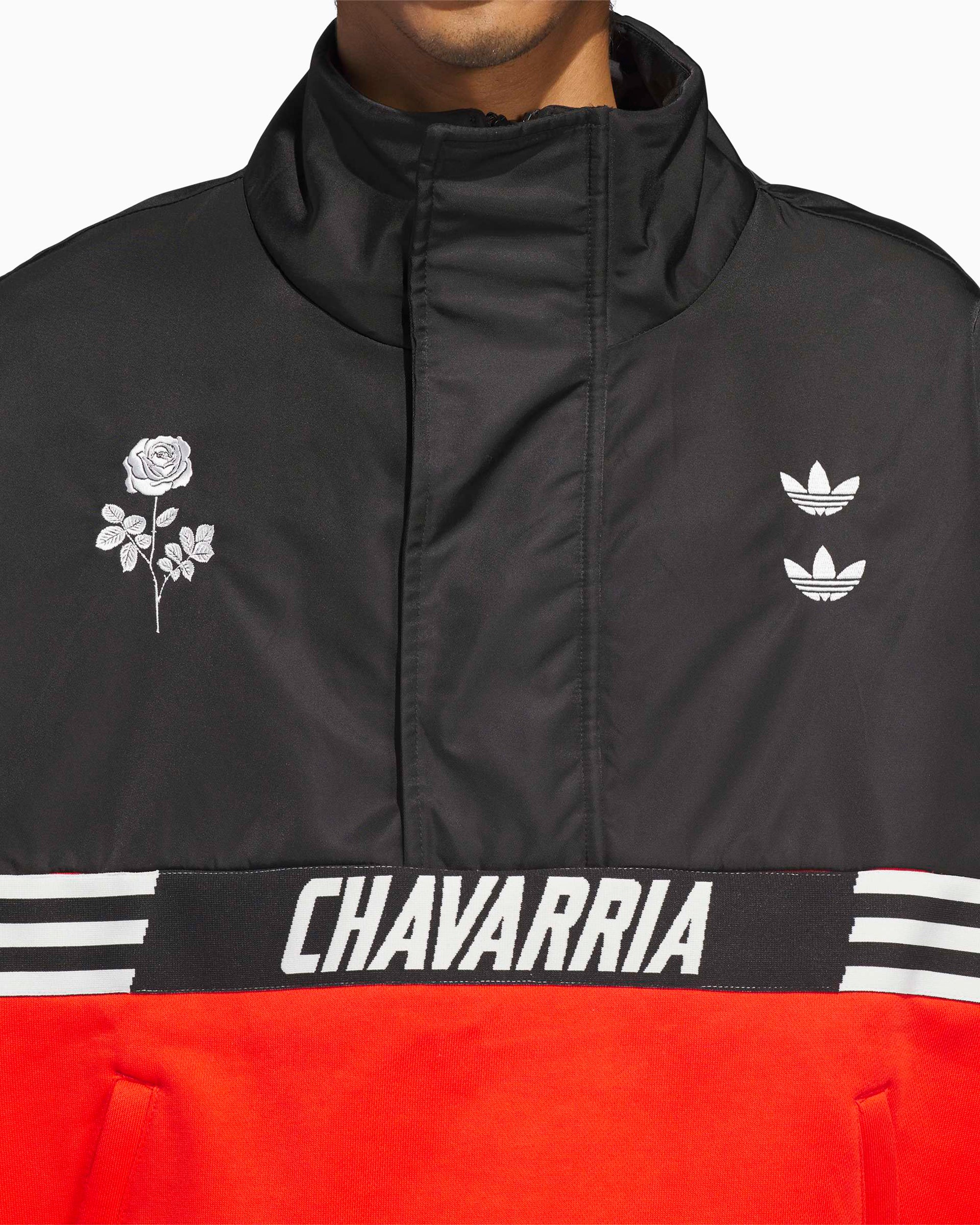 Sweatshirts adidas Originals x Willy Chavarria Gomez Logo Relaxed Men's Half Zip Sweatshirt - KD9360