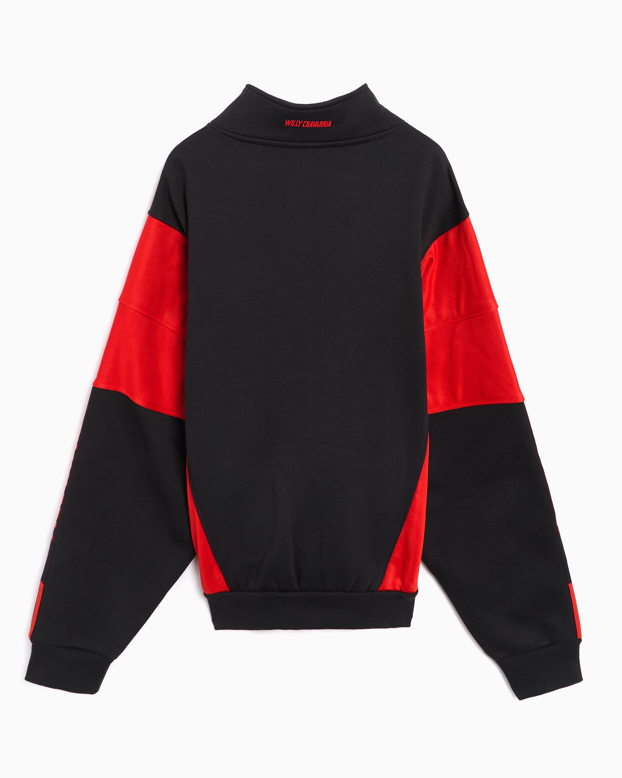Sweatshirts adidas Originals x Willy Chavarria Watsonville Logo Relaxed Men's Half Zip Sweatshirt - KD9347