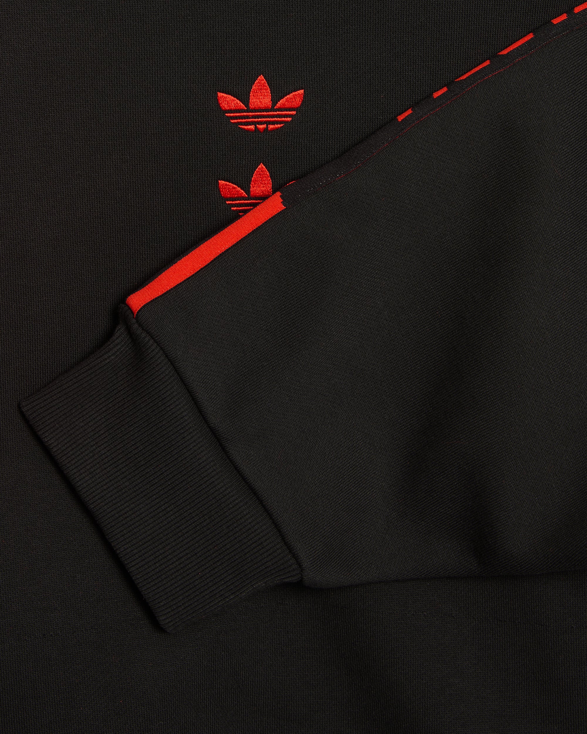 Sweatshirts adidas Originals x Willy Chavarria Watsonville Logo Relaxed Men's Half Zip Sweatshirt - KD9347
