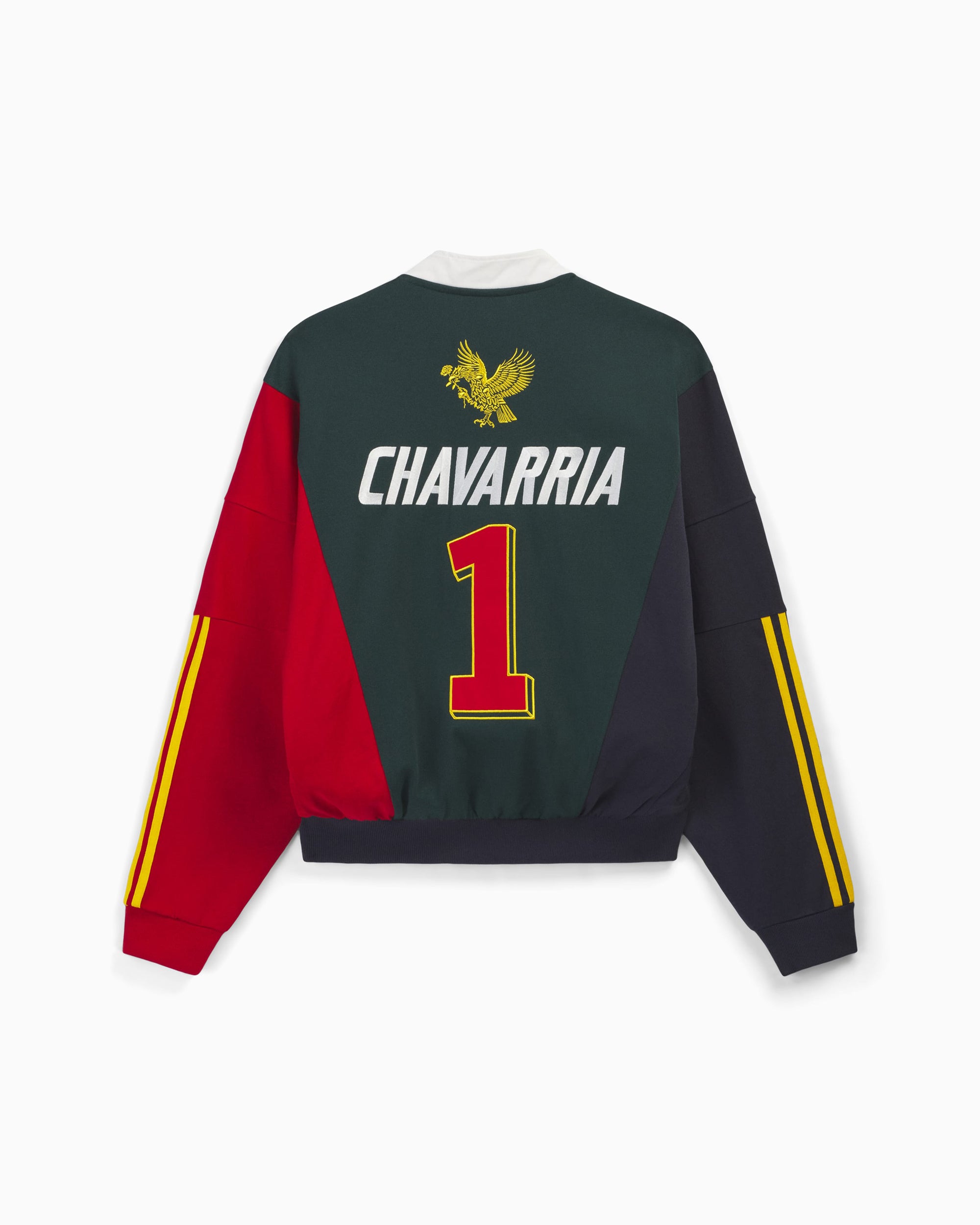 Sweatshirts adidas Originals x Willy Chavarria Watsonville Logo Relaxed Men's Half Zip Sweatshirt - KV1996