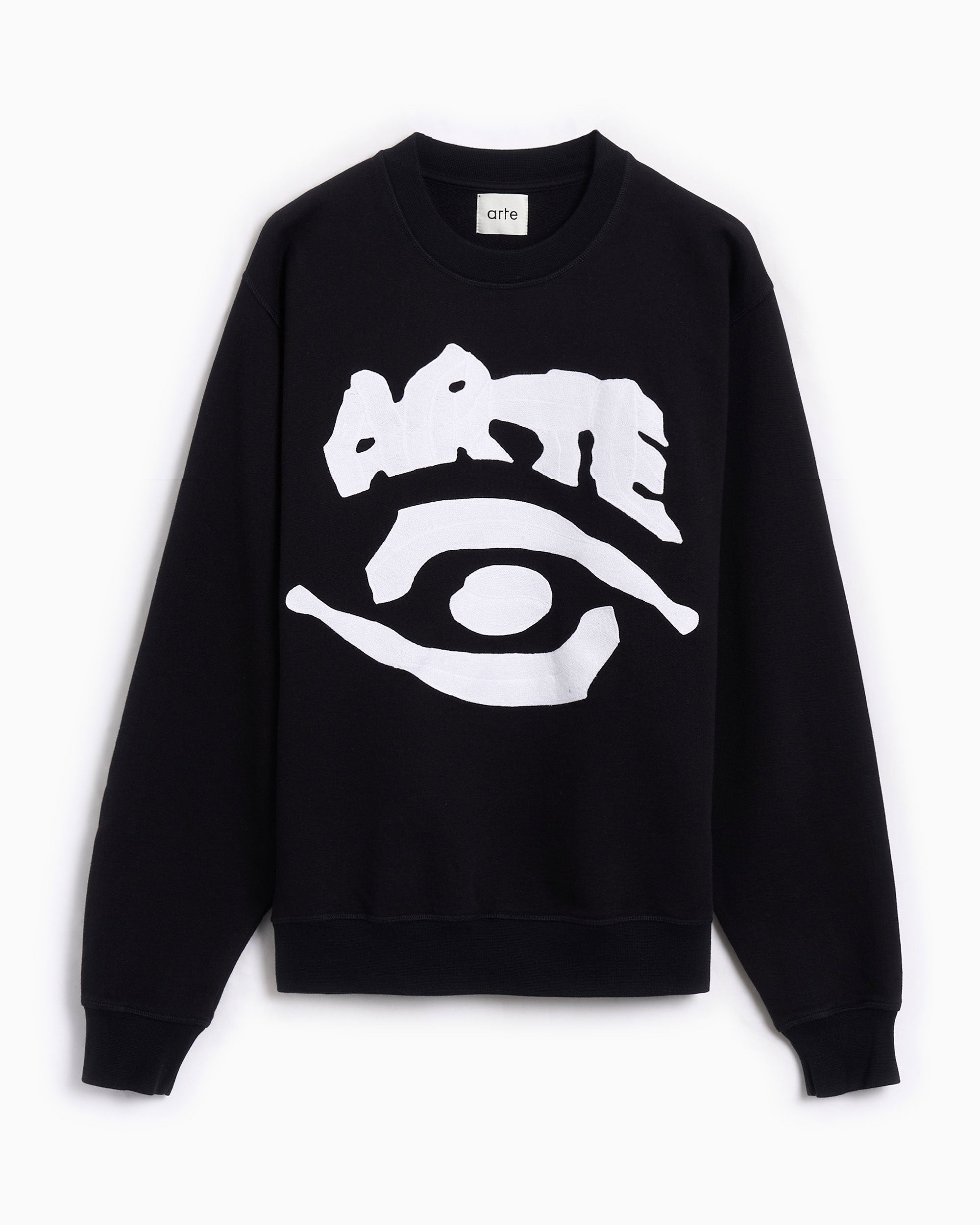 Sweatshirts Arte Antwerp Eye Graphic Men's Sweatshirt - AW25-209C-Black