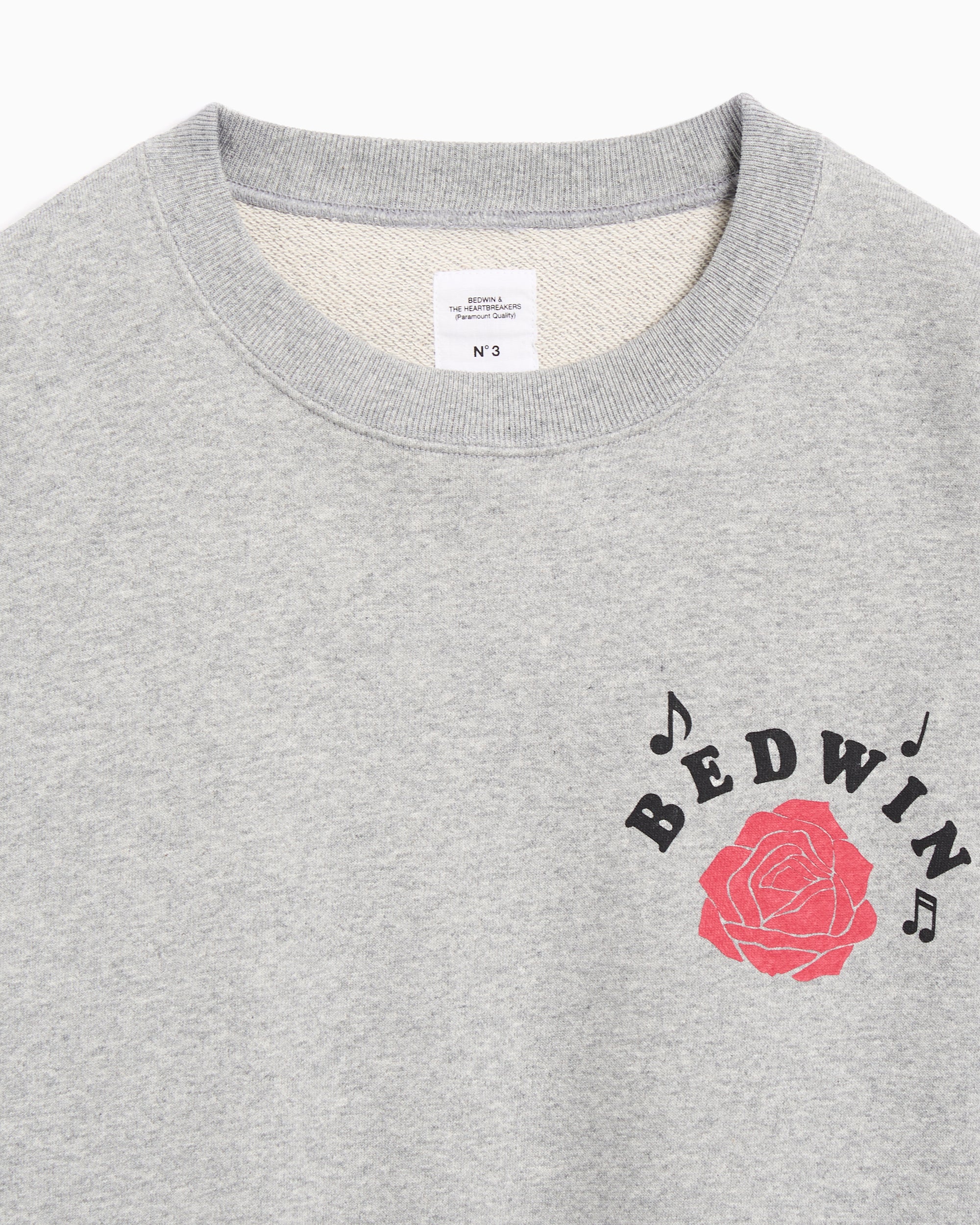 Sweatshirts BEDWIN Clive Graphic Men's Sweatshirt - 25SB2207-GRAY