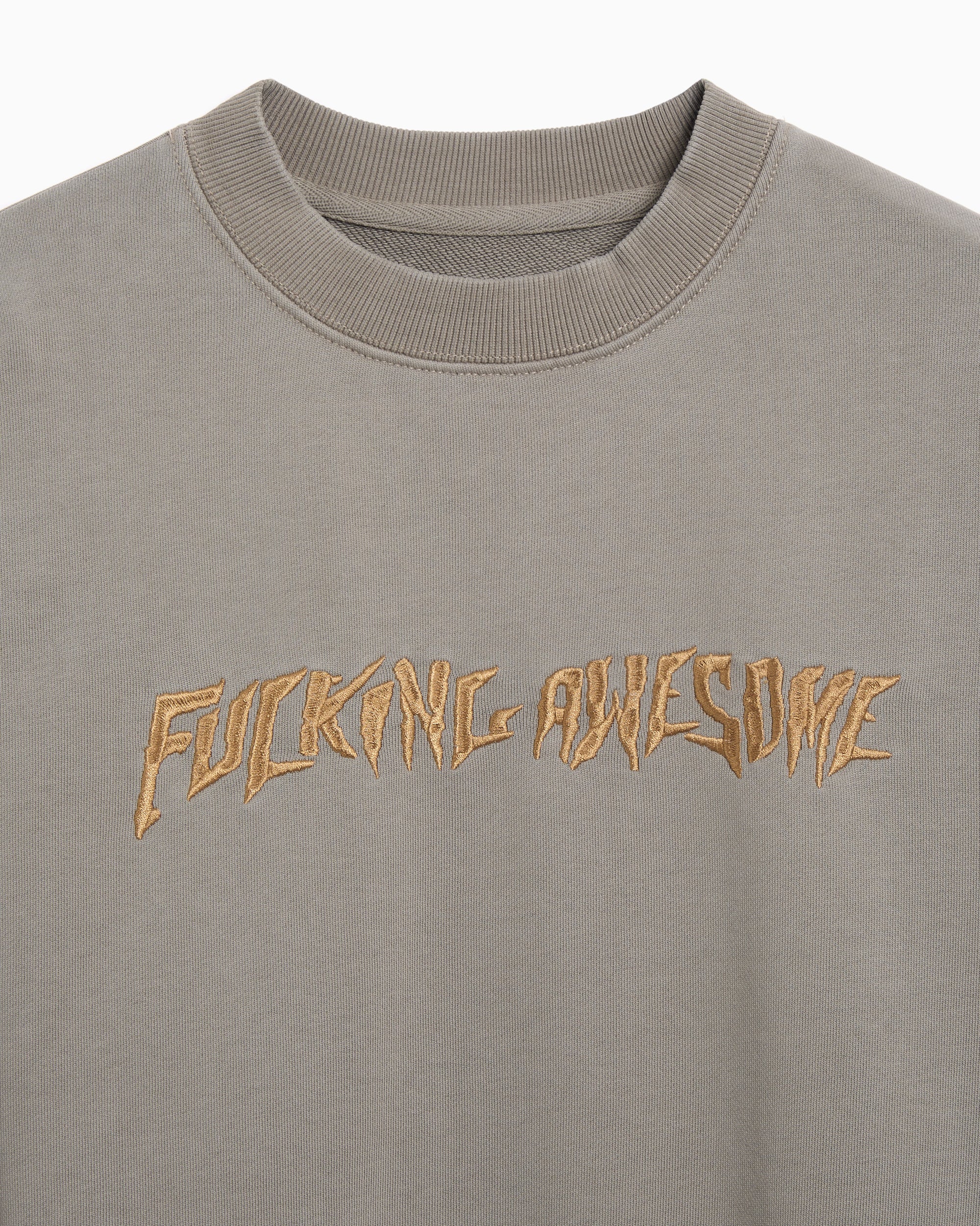 Sweatshirts Fucking Awesome Distressed Stamp Men's Sweatshirt - PN25324