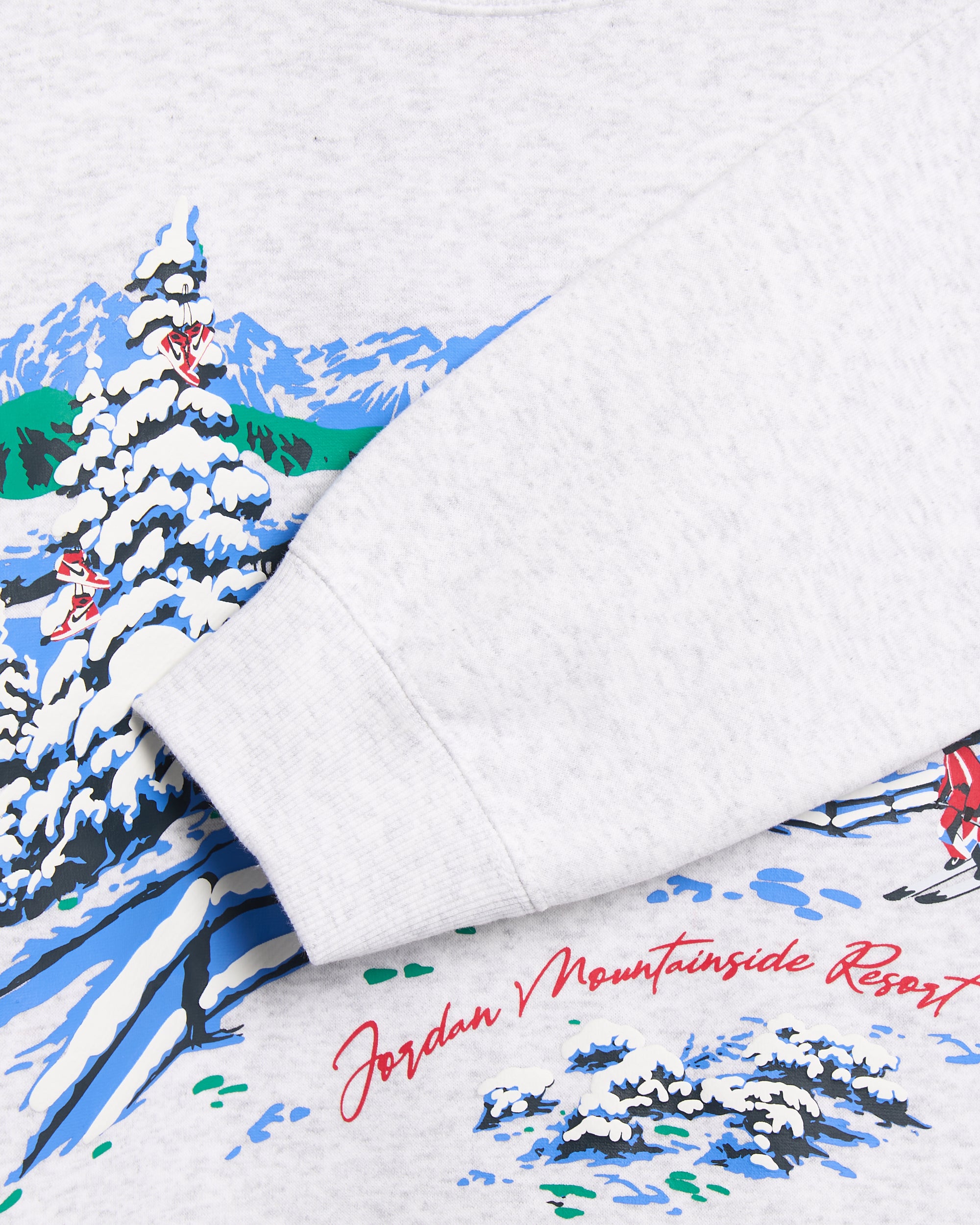 Sweatshirts Jordan Brooklyn Winter Wonderland Graphic Relaxed Women's Sweatshirt - HV3340-051