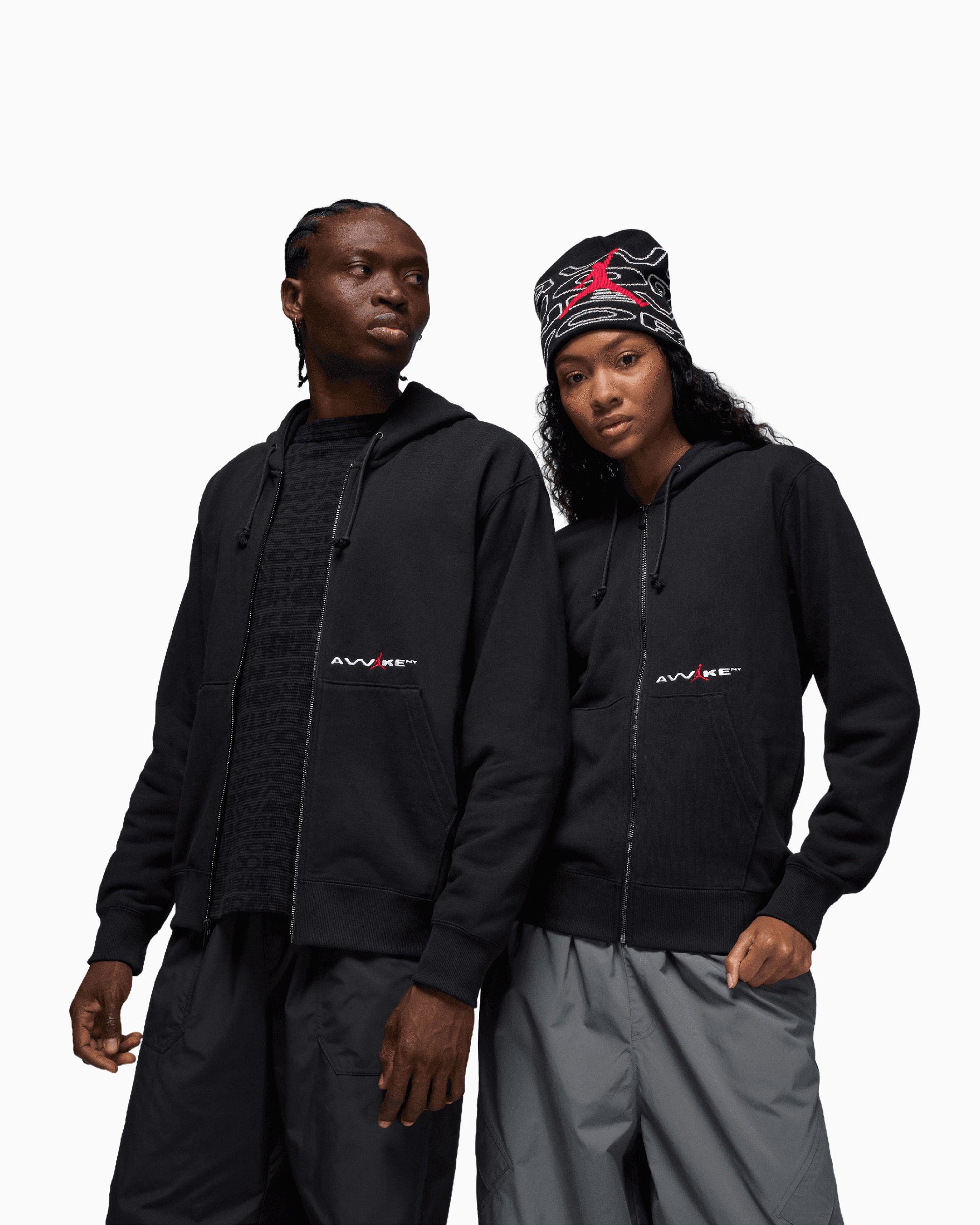 Sweatshirts Jordan x Awake NY Fleece Full Zip Men's Hoodie - IB7288-010