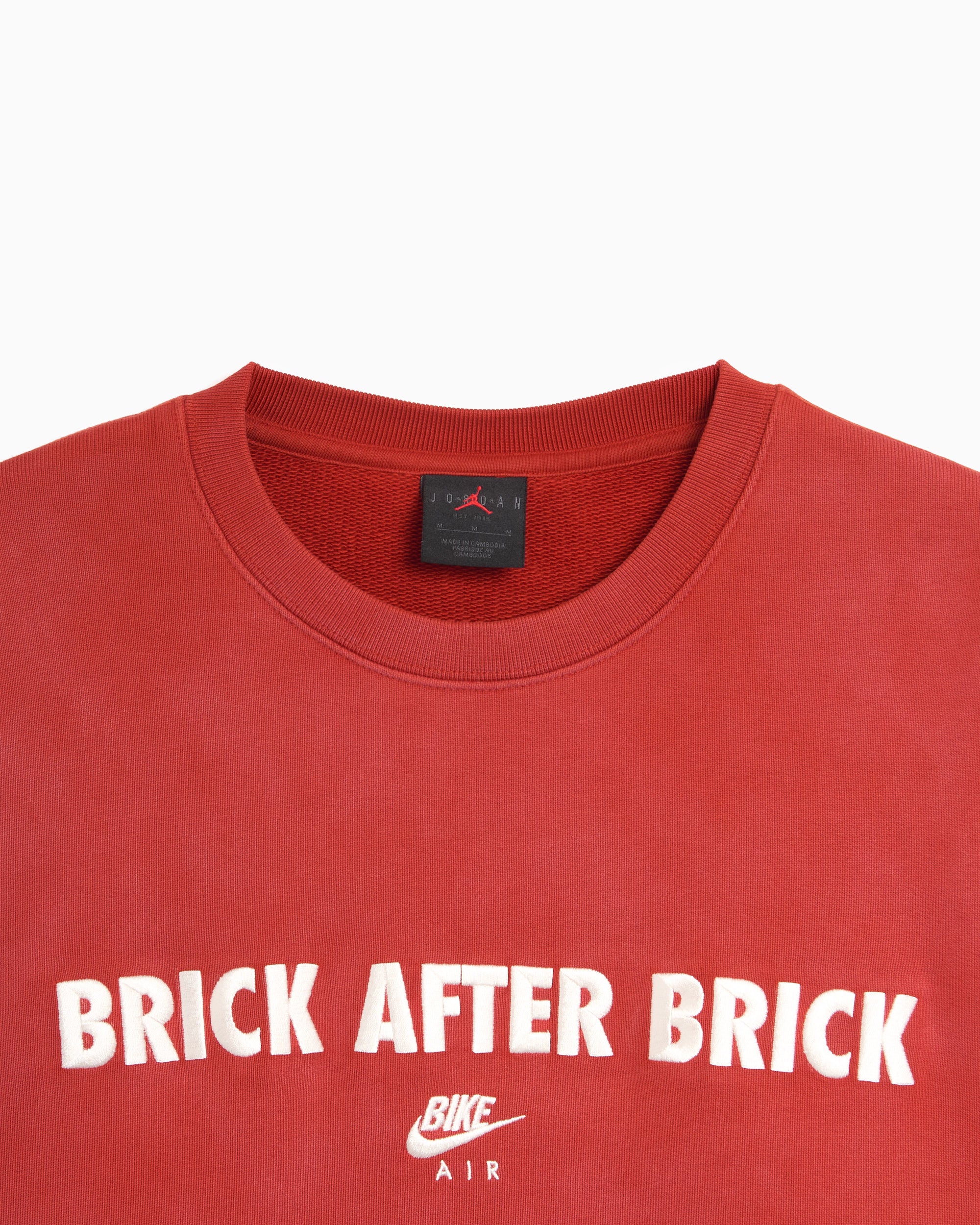 Sweatshirts Jordan x Nigel Sylvester Bike "Brick After Brick" Fleece Unisex Sweatshirt - IQ8154-671