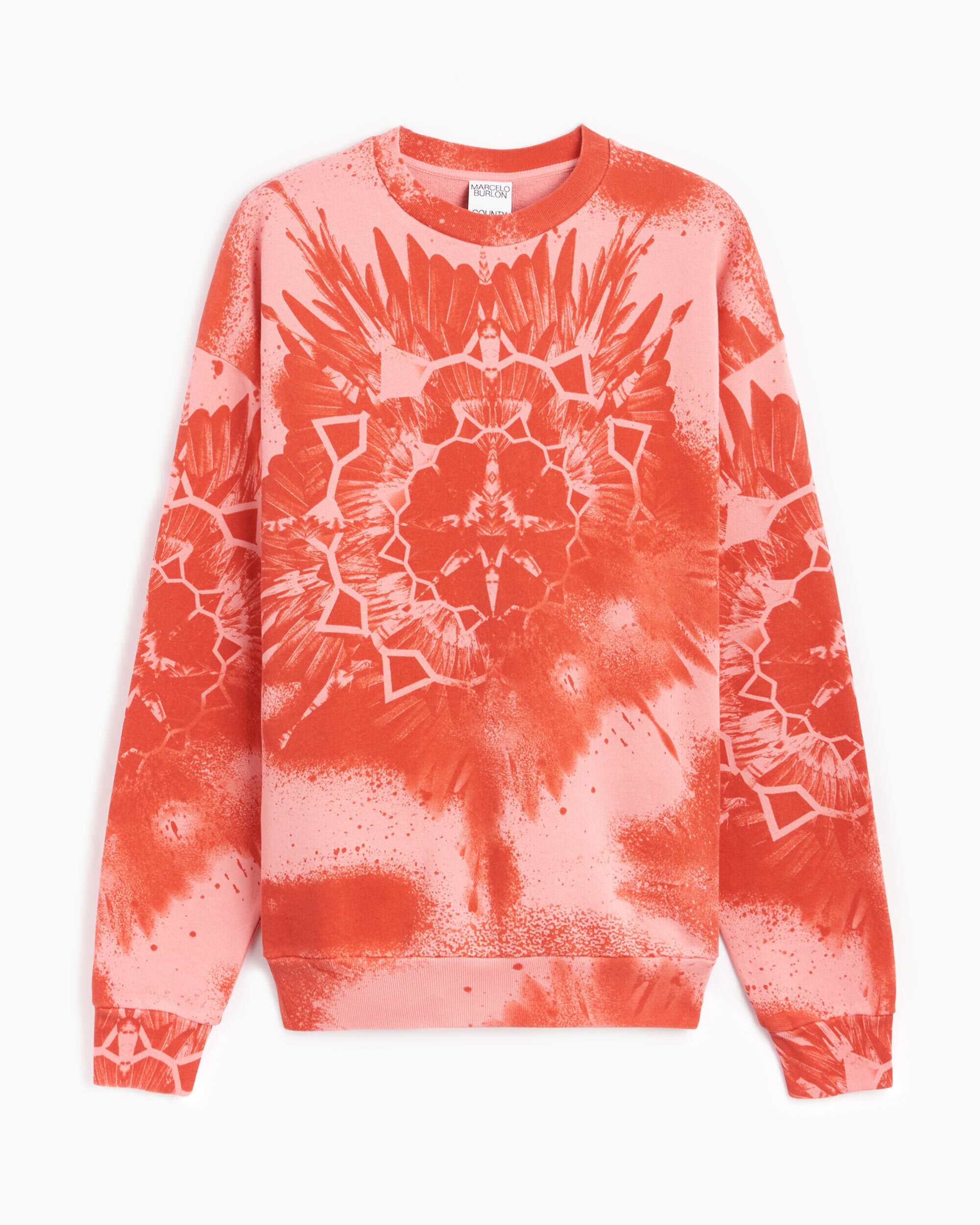 Sweatshirts Marcelo Burlon Kaleidoscope Wings Men's Sweatshirt Men's Sweatshirt - CMBA049S22FLE0022530