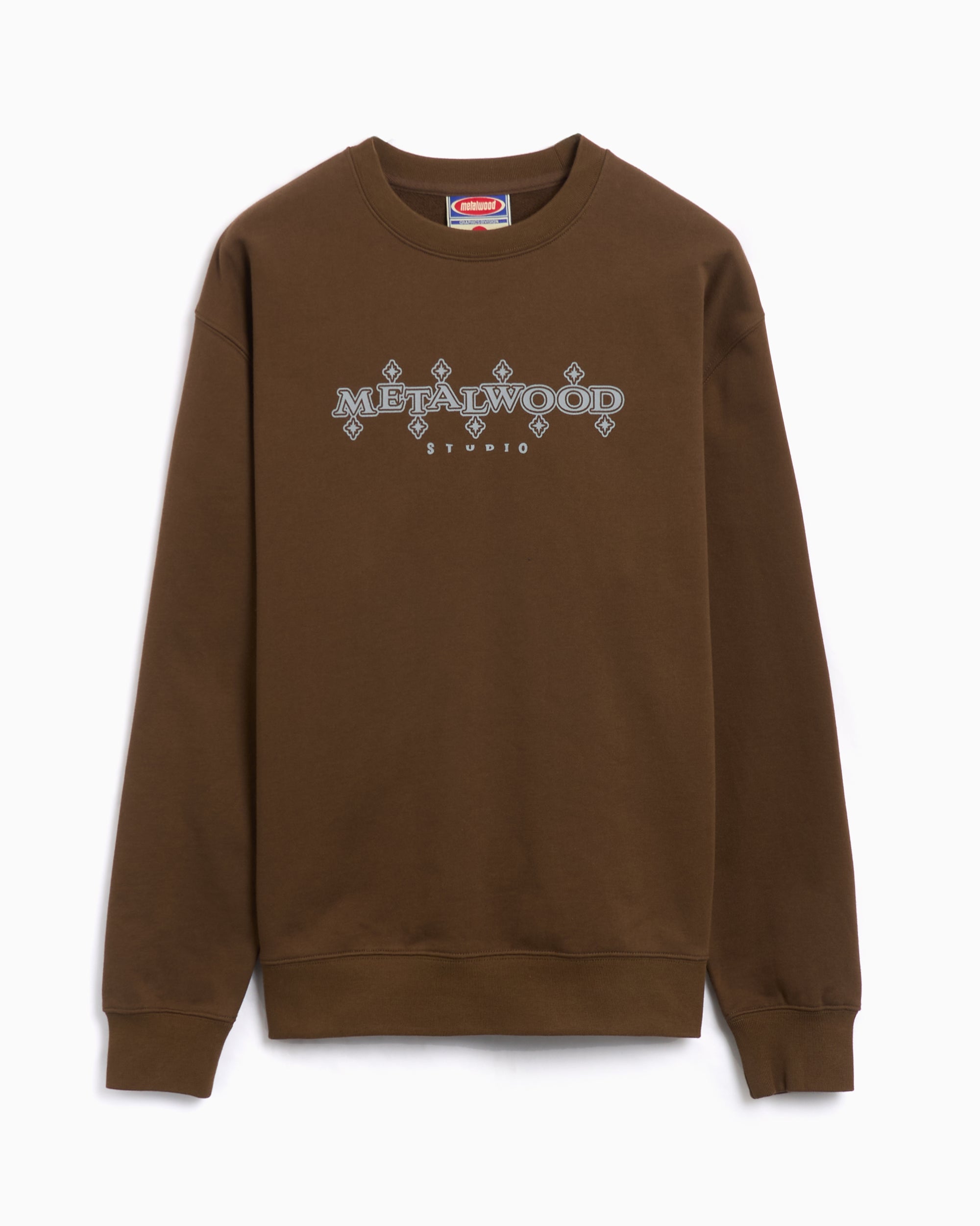 Sweatshirts Metalwood Studio Diamonds Men's Sweatshirt Men's Sweatshirt - MWS24-06-101-MUD
