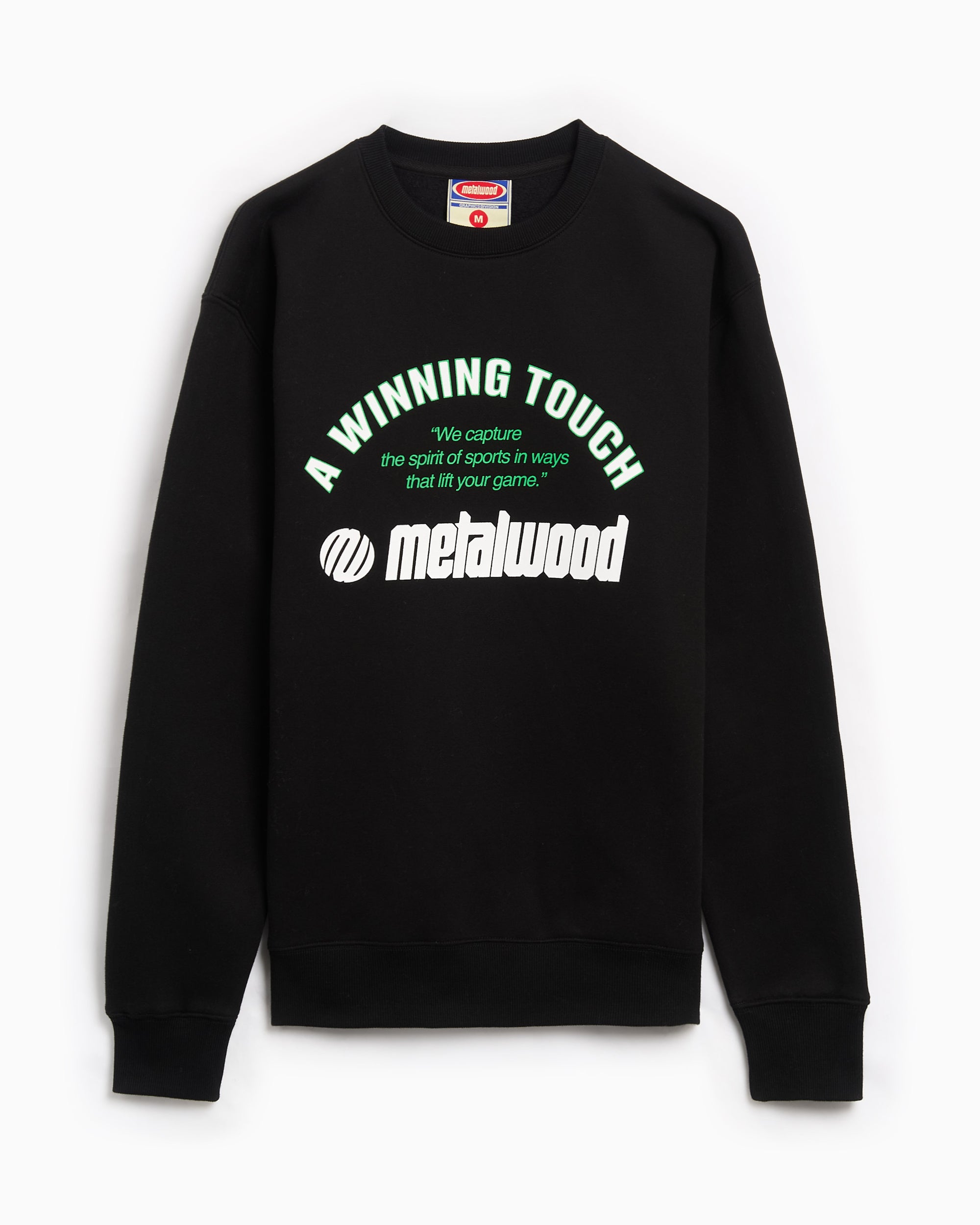 Sweatshirts Metalwood Winning Touch Men's Sweatshirt Men's Sweatshirt - MWS24-06-01-BLK