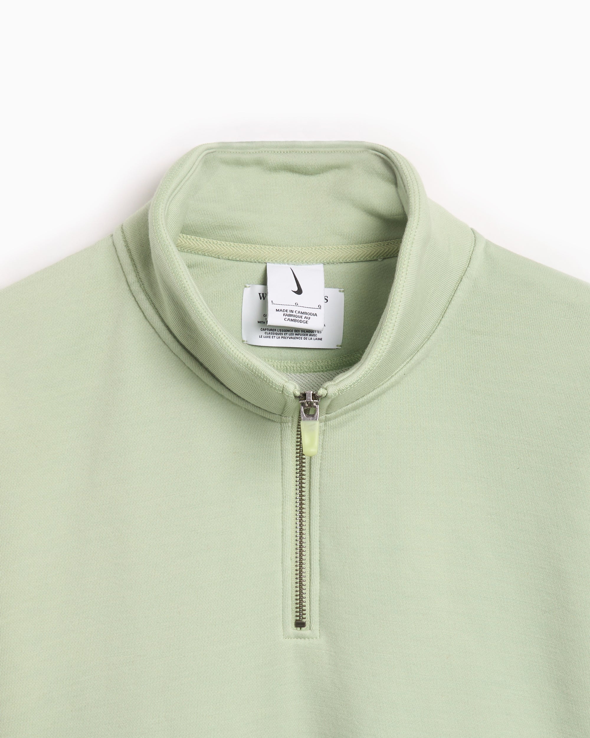 Sweatshirts Nike Unisex Wool Classics Quarter Zip Sweatshirt Unisex Half Zip Sweatshirt - FV4891-343