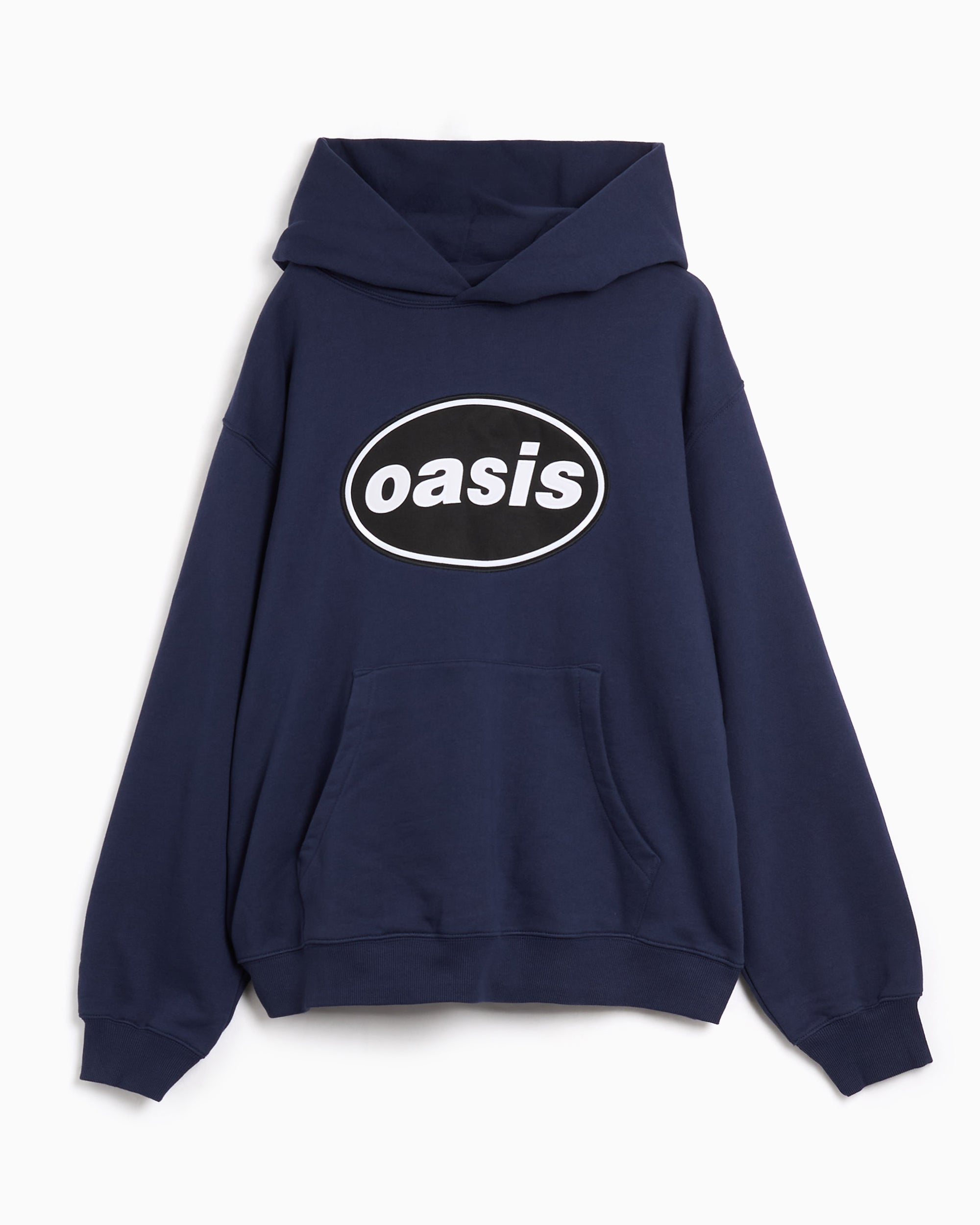 Sweatshirts Pleasures x Oasis Knebworth Logo Relaxed Men's Hoodie - P26OA005-NAVY