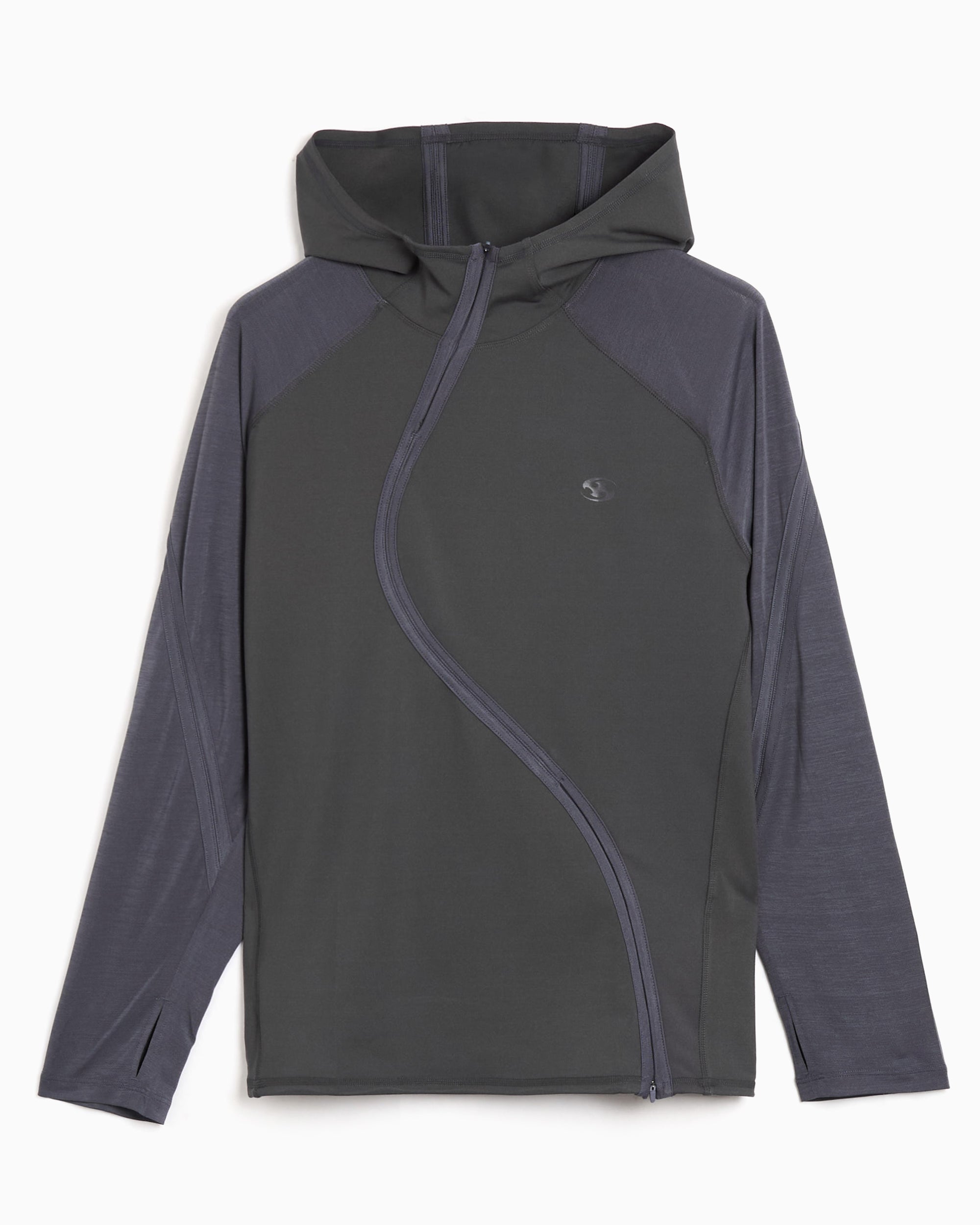 Sweatshirts SAN SAN GEAR Wave Logo Men's Zip-Up Sweatshirt - SG2601OTLS002-BLUECHARCOAL