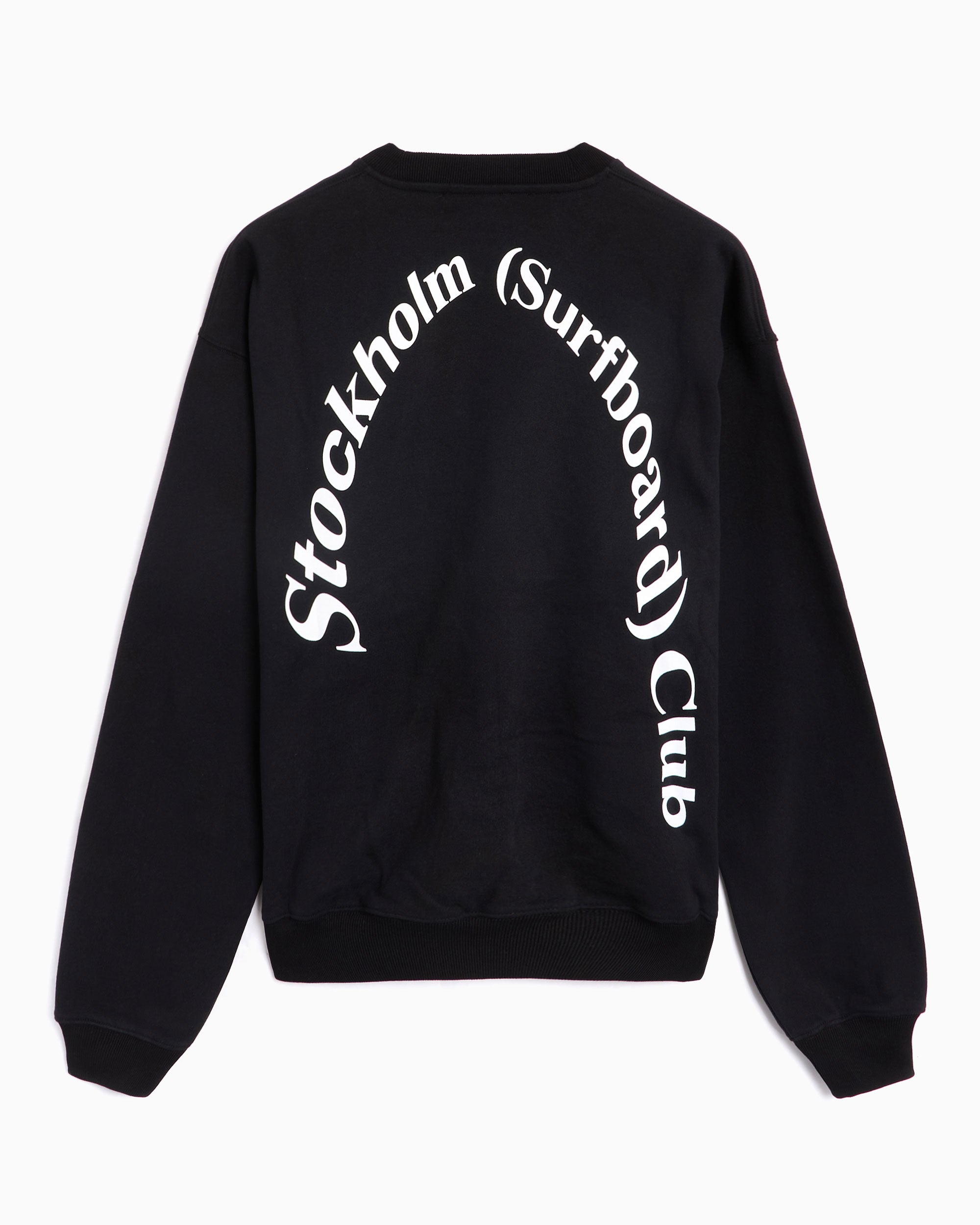Sweatshirts Stockholm (Surfboard) Club Regular Men's Sweatshirt Relaxed Men's Sweatshirt - U1000151-Black