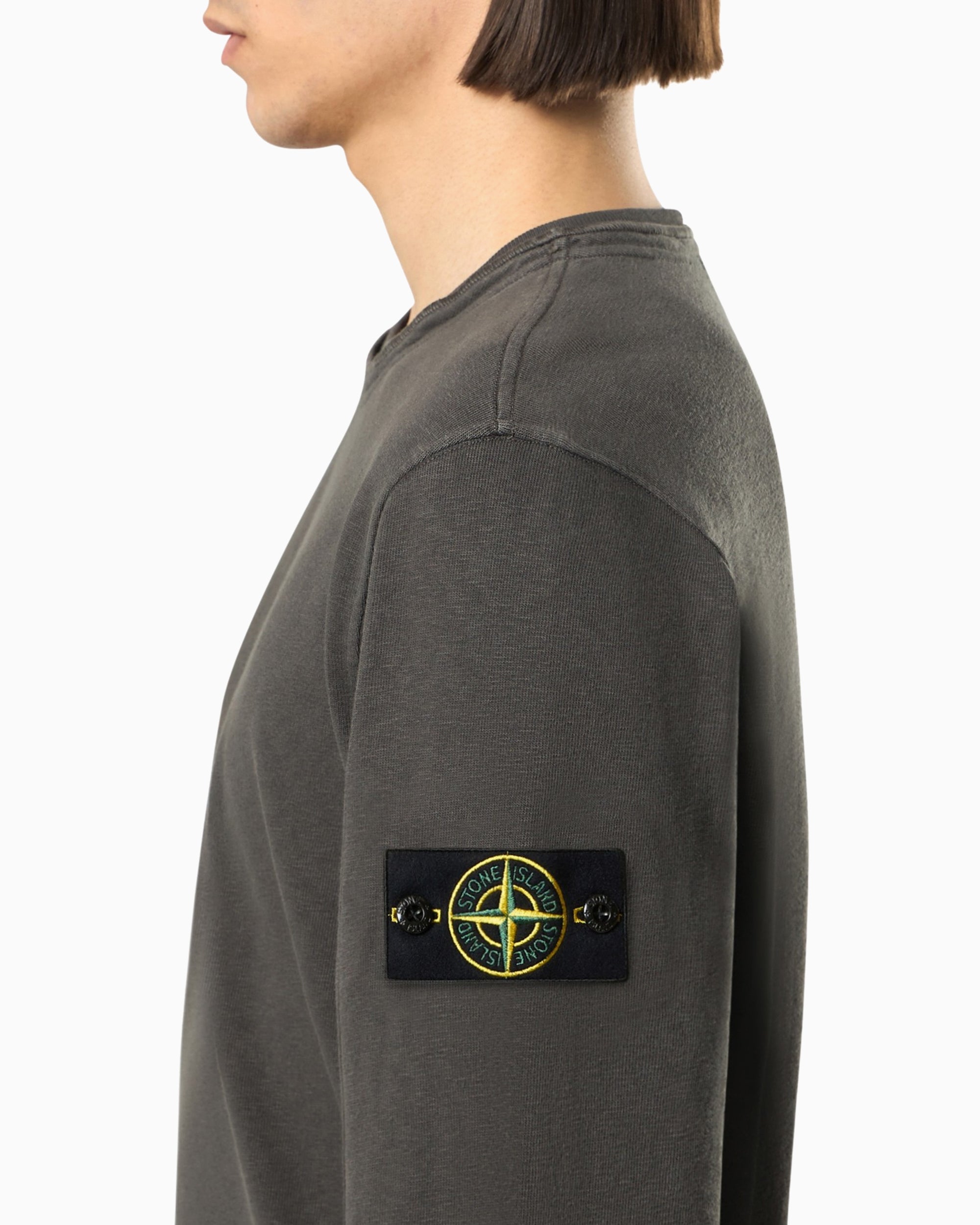Sweatshirts Stone Island Malfilé "Old Effect" Men's Sweatshirt - L1S156100034-V0165