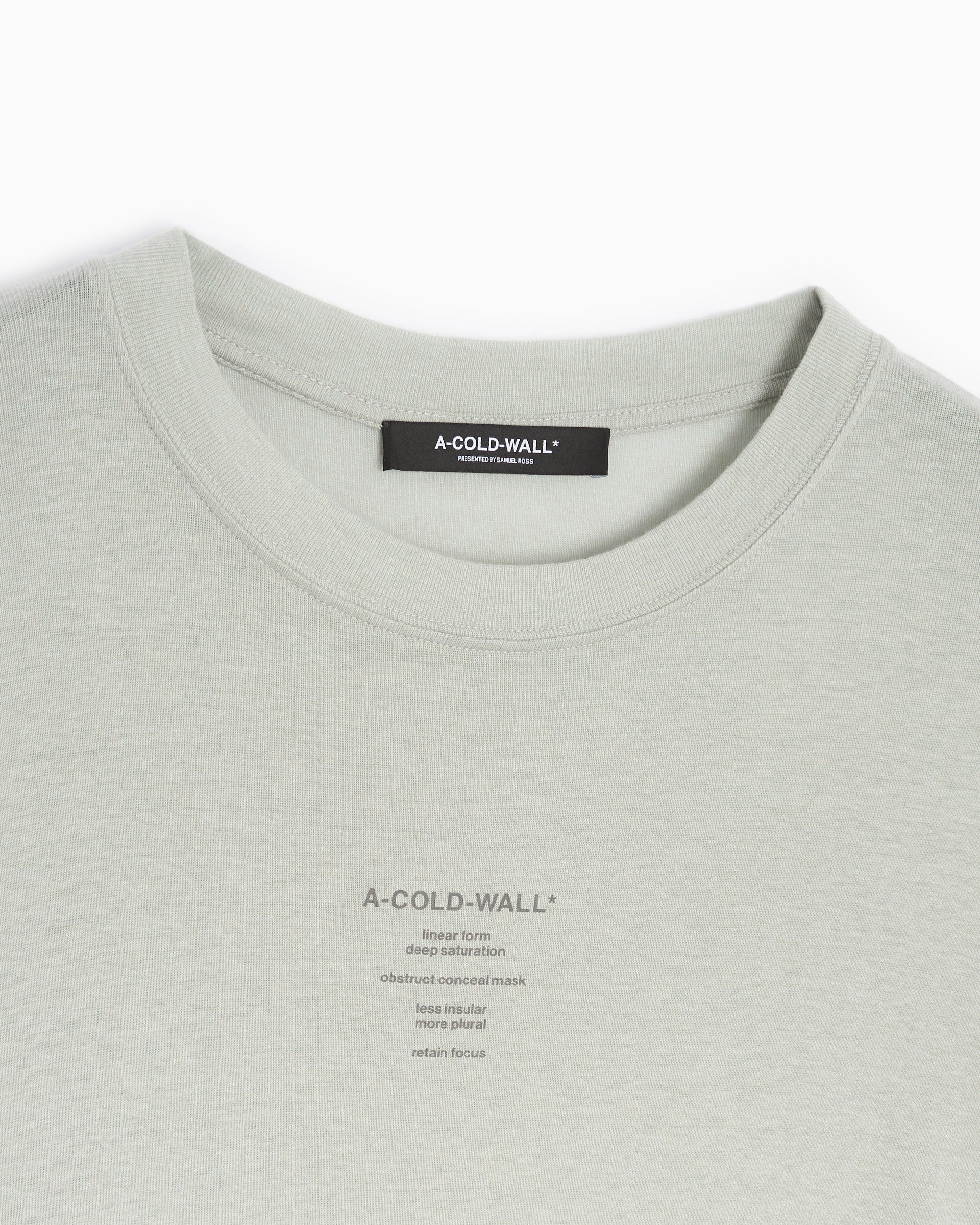 T-Shirts A-COLD-WALL* Artisan Men's T-Shirt Men's T-Shirt - ACWMTS075A-DABR