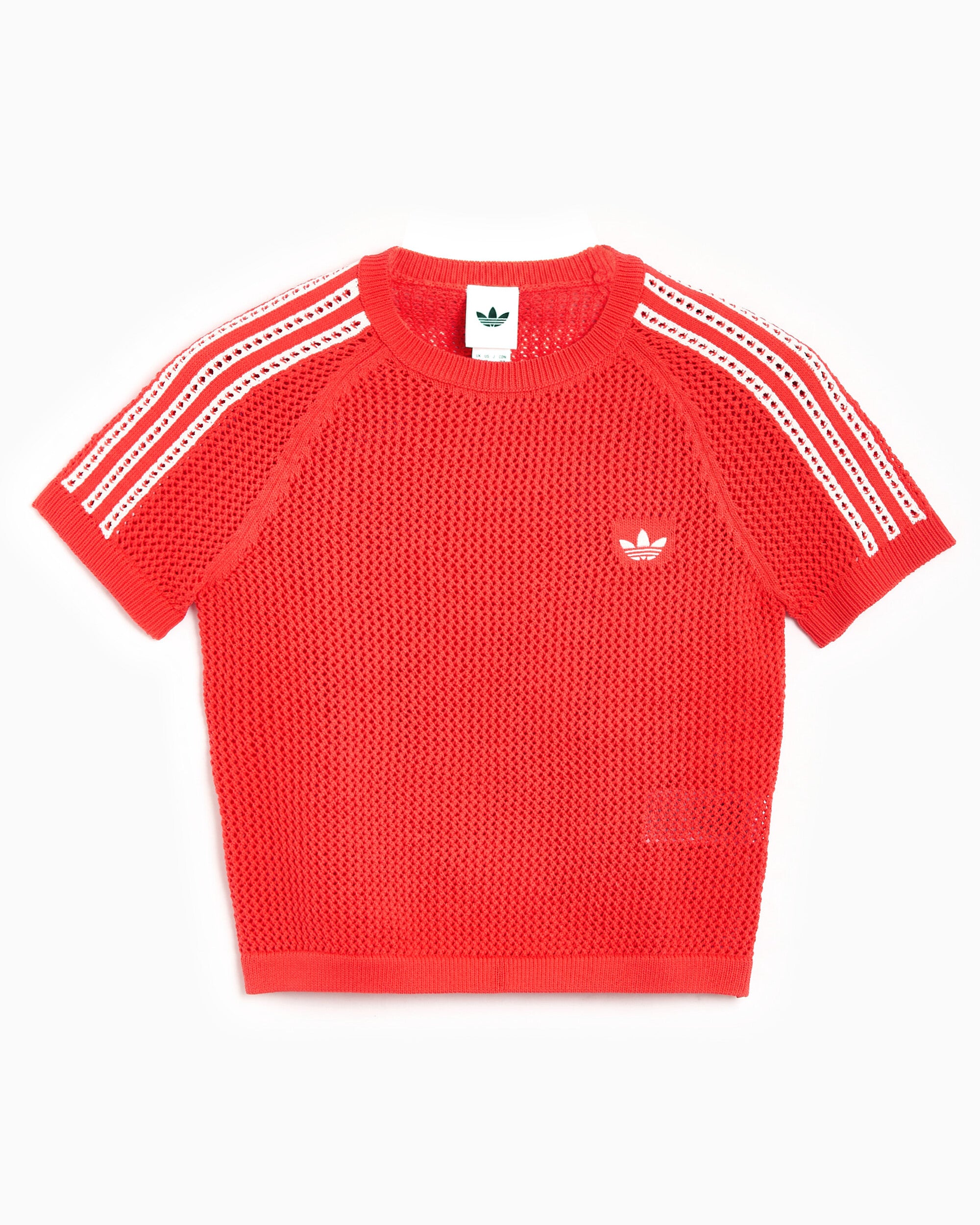 T-Shirts adidas Originals Cali Crochet Crop Women's T-Shirt - KC6482