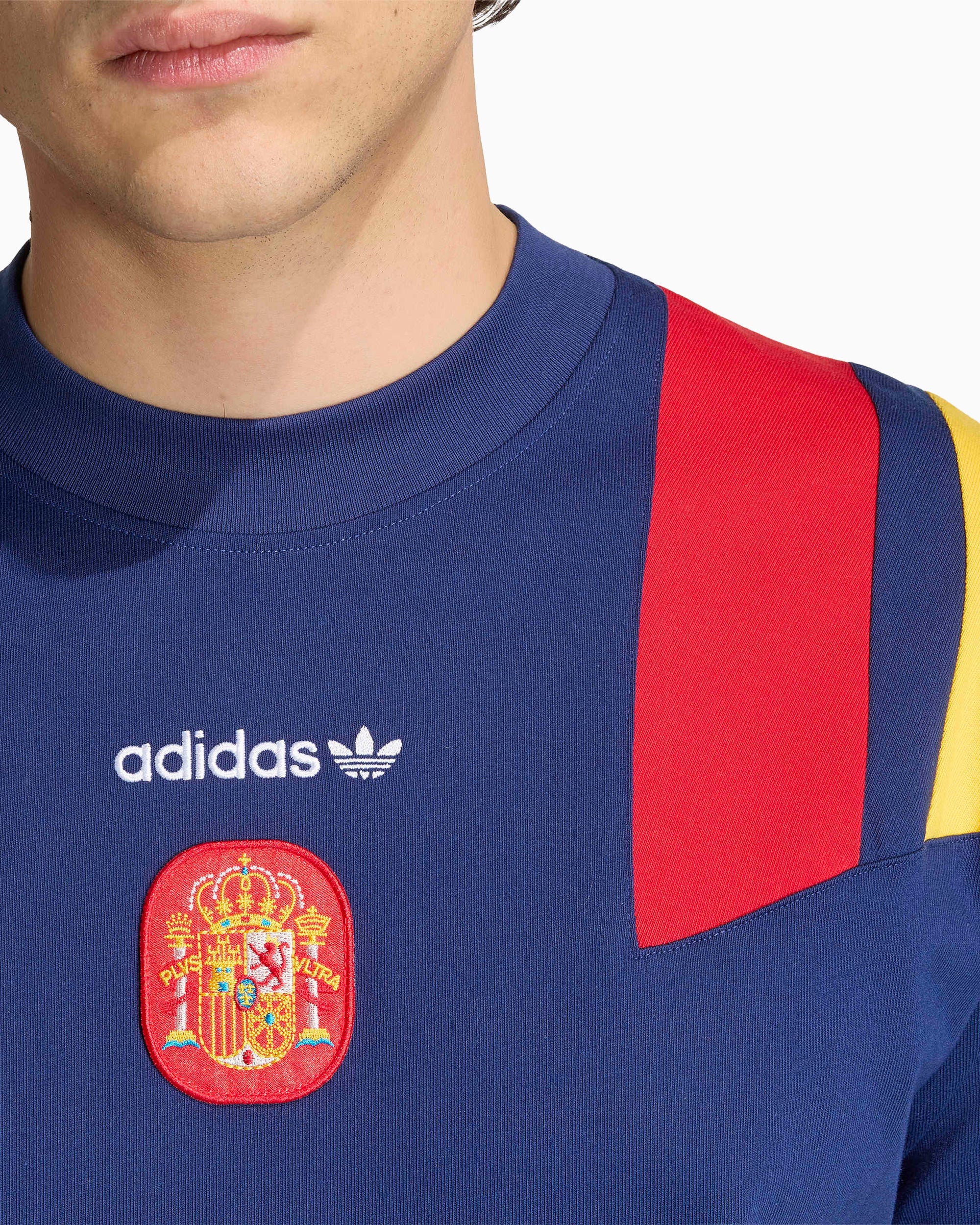 T-Shirts adidas Originals EQT Spain Football Logo Relaxed Men's Jersey T-Shirt - KG2574