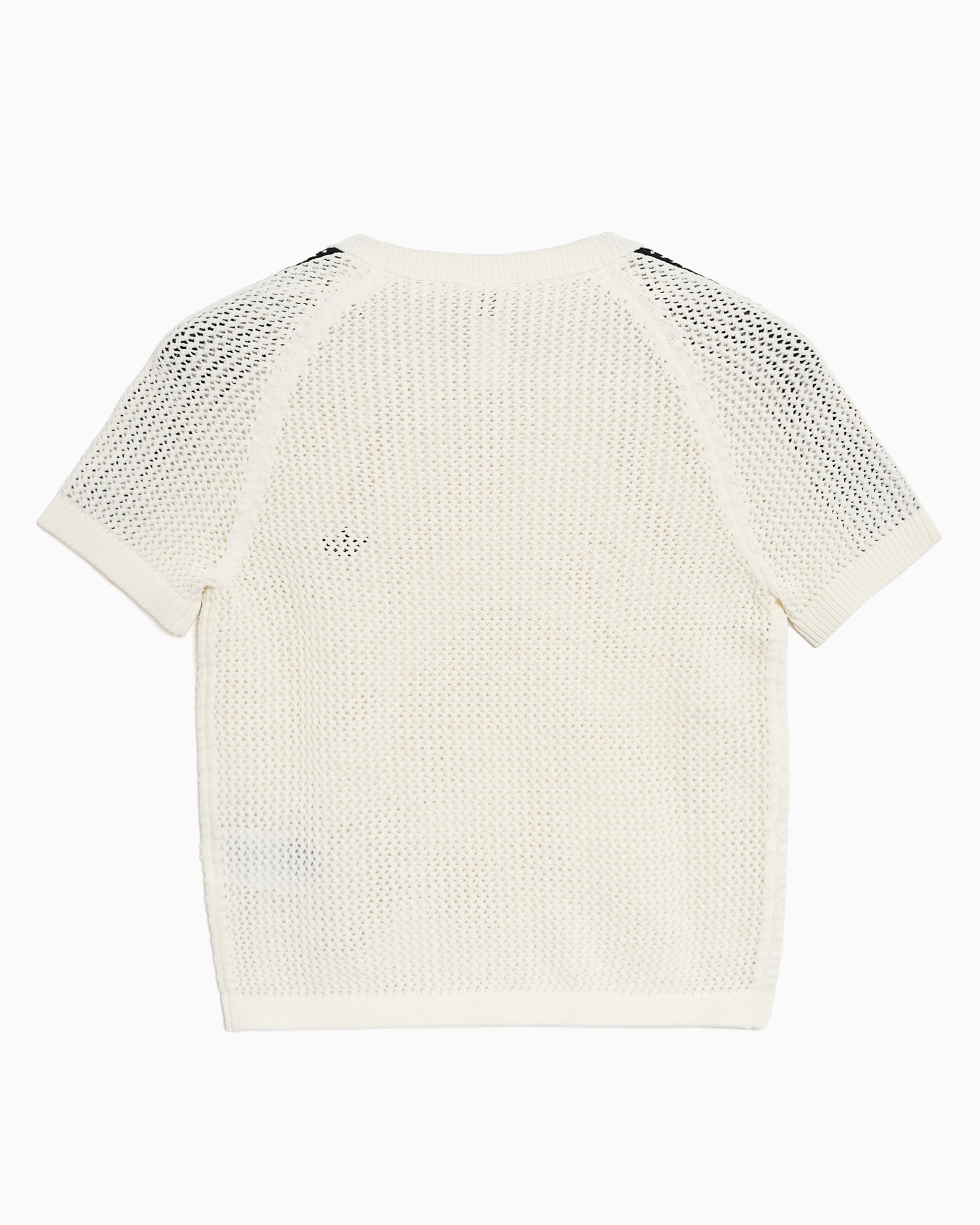 T-Shirts adidas Originals Knitted Crochet Cali Logo Crop Women's T-Shirt - KE0200