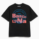 adidas Originals x Bad Bunny DtMF Tour Merch "Barcelona" Heavyweight Oversize Unisex T-Shirt mit Grafik