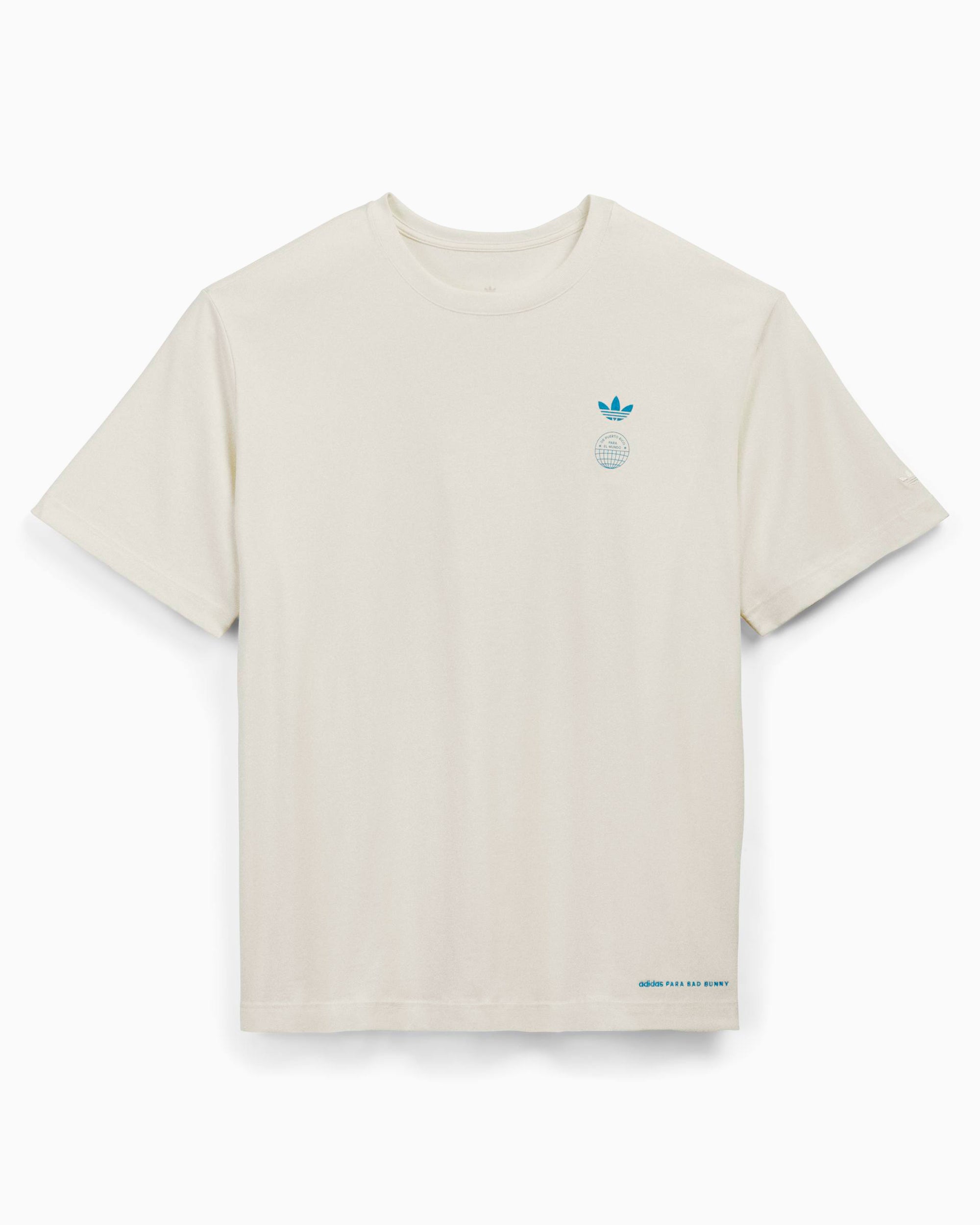 T-Shirts adidas Originals x Bad Bunny DTmF Tour Merch "London" Heavyweight Graphic Oversize Unisex T-Shirt - KW8074