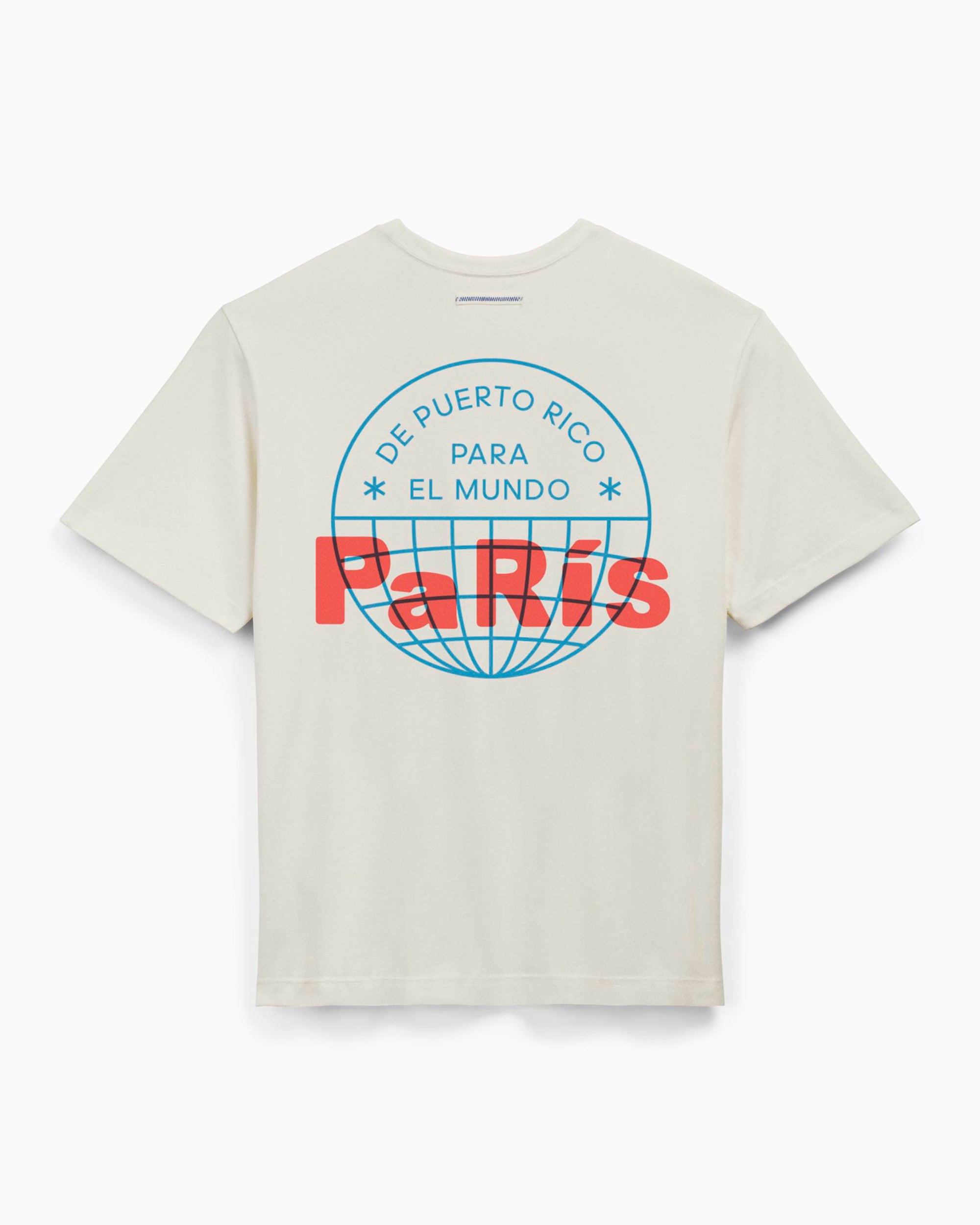 T-Shirts adidas Originals x Bad Bunny DTmF Tour Merch "Paris" Heavyweight Graphic Unisex T-Shirt - KW8077