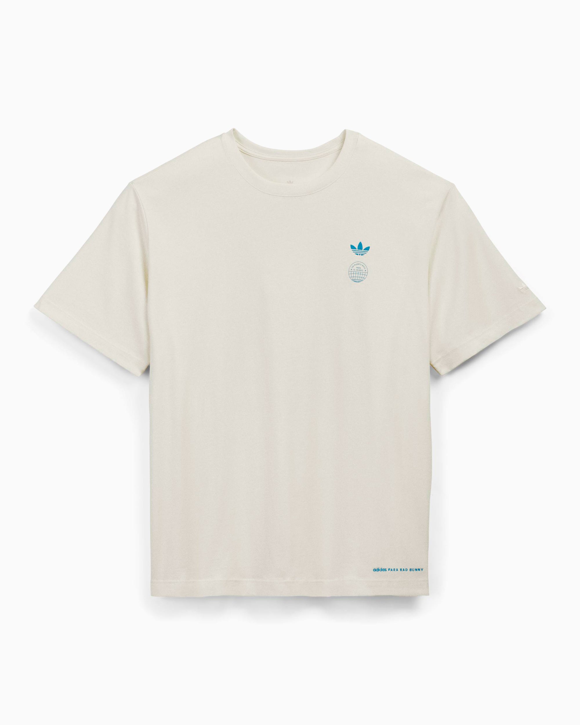 T-Shirts adidas Originals x Bad Bunny DTmF Tour Merch "Paris" Heavyweight Graphic Unisex T-Shirt - KW8077
