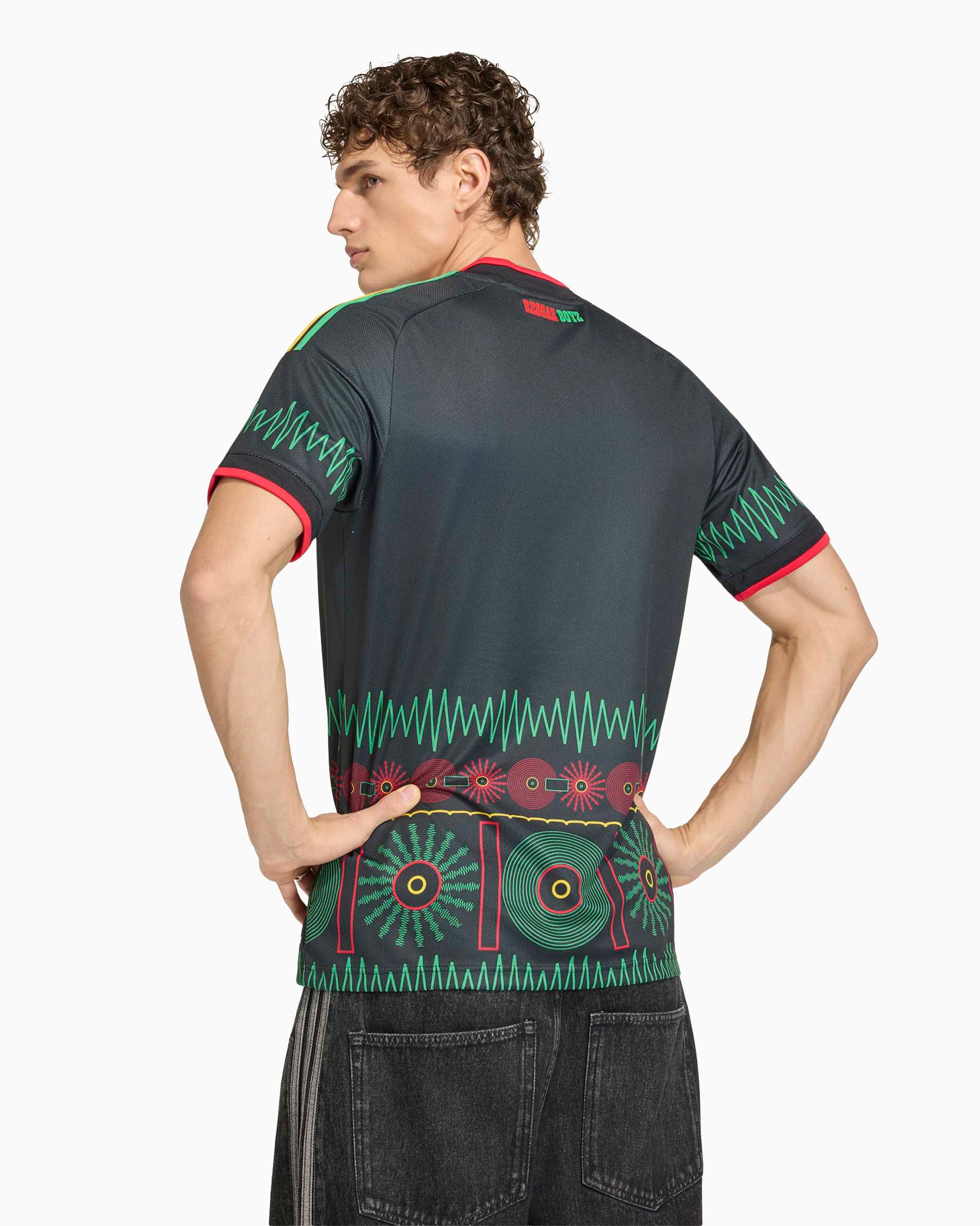 T-Shirts adidas Originals x Bob Marley Jamaica 26 Slim Men's Jersey T-Shirt - KD0957