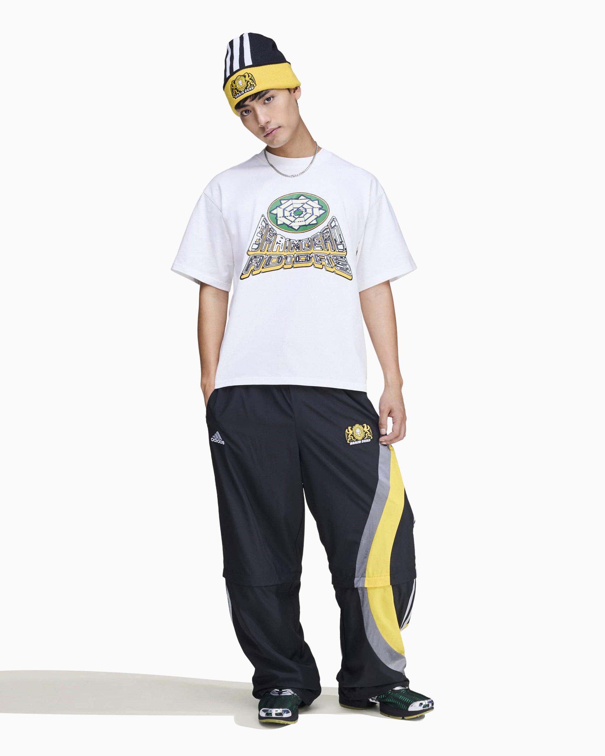 T-Shirts adidas Originals x Brain Dead Graphic Unisex T-Shirt - JY8688