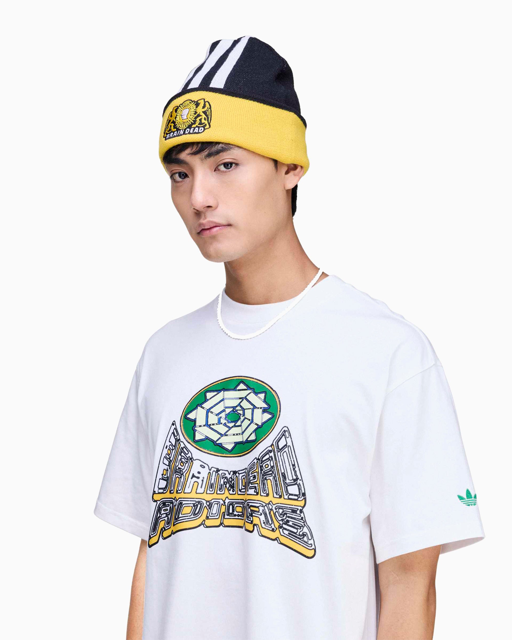 T-Shirts adidas Originals x Brain Dead Graphic Unisex T-Shirt - JY8688