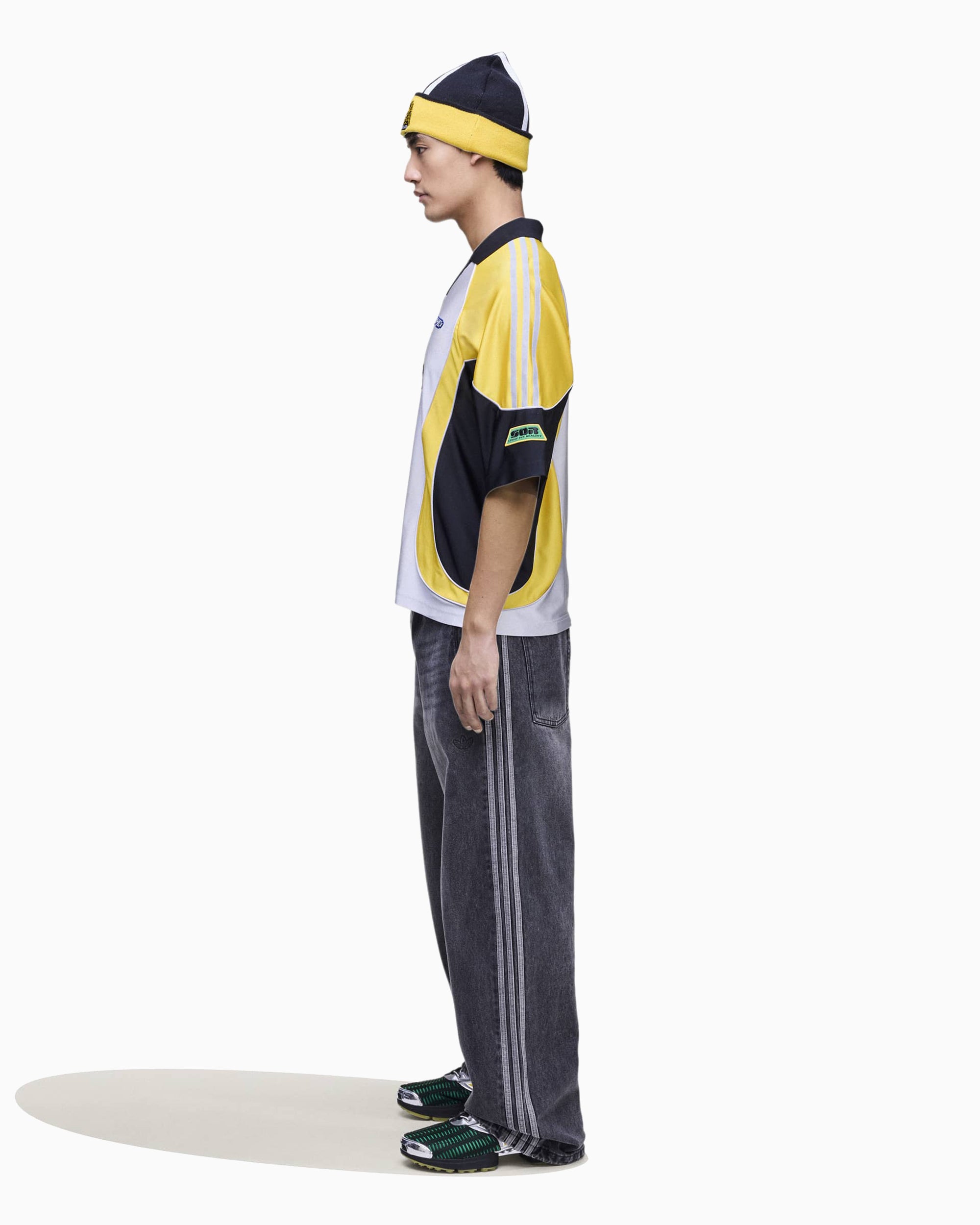 T-Shirts adidas Originals x Brain Dead Oversize Men's Jersey T-Shirt - JY7960