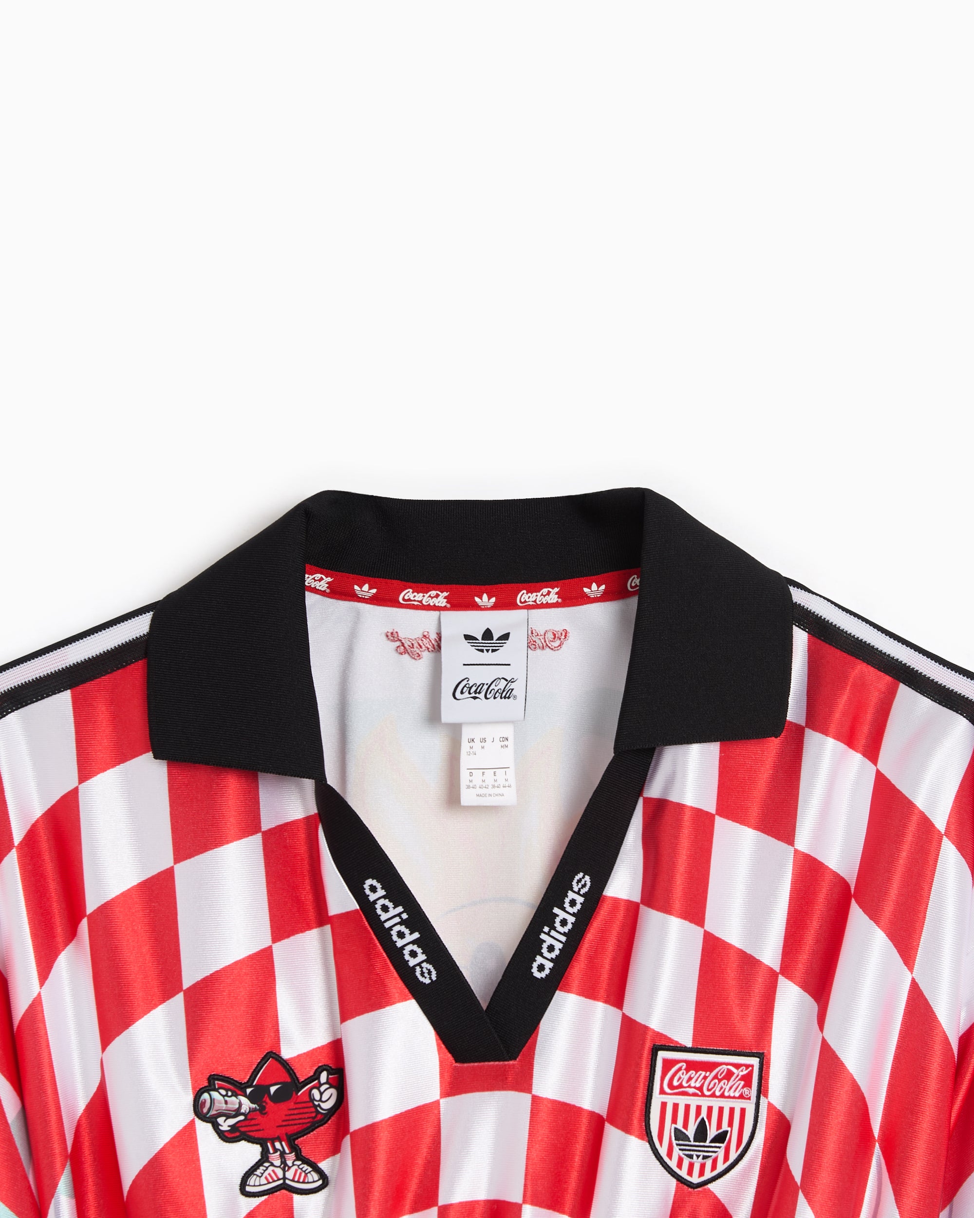 T-Shirts adidas Originals x Coca-Cola Mash Up Smoked Graphic Long-Sleeved Slim Women's Jersey T-Shirt - KY7547
