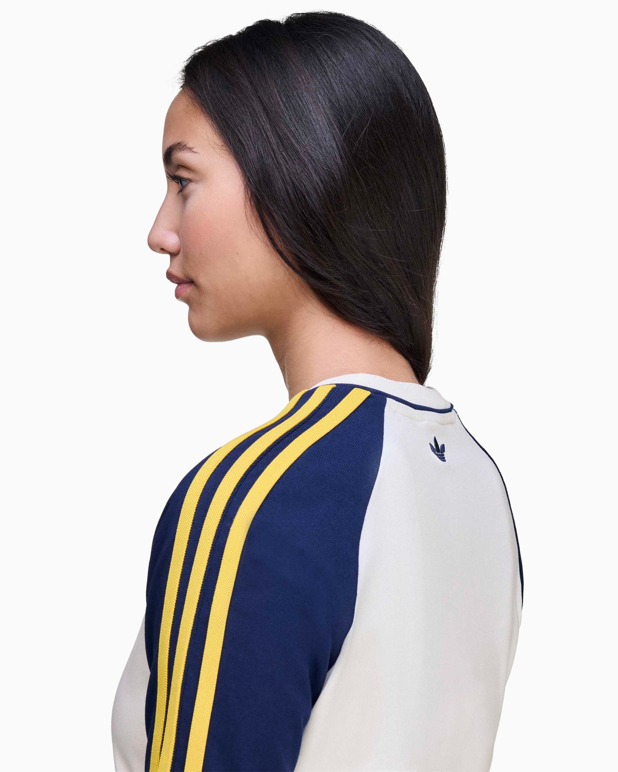 T-Shirts adidas Originals x Miaou Long-Sleeved Slim Women's T-Shirt - KD1483