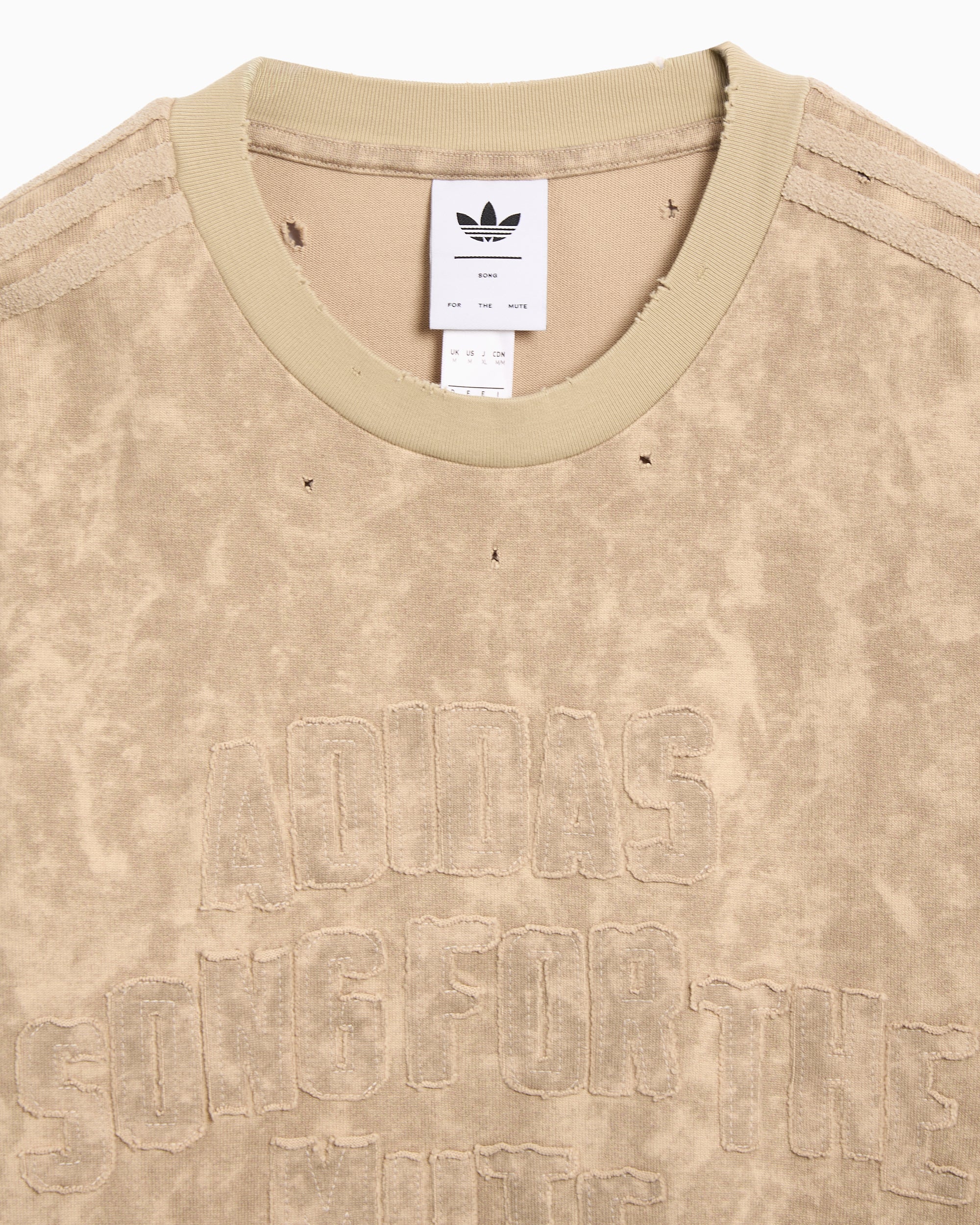 T-Shirts adidas Originals x Song For The Mute 006 Logo Oversize Men's T-Shirt - KC2753