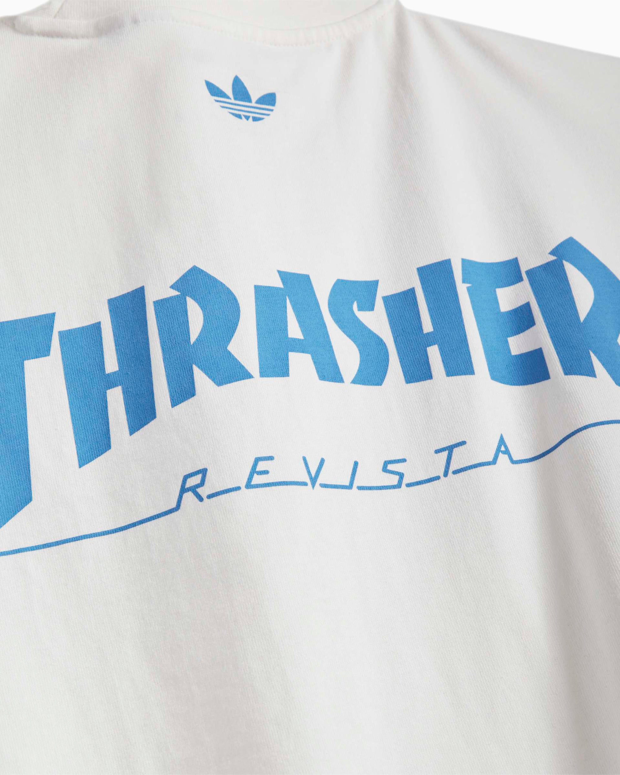 T-Shirts adidas Originals x Thrasher x AFA Argentina Relaxed Men's T-Shirt - KX4544