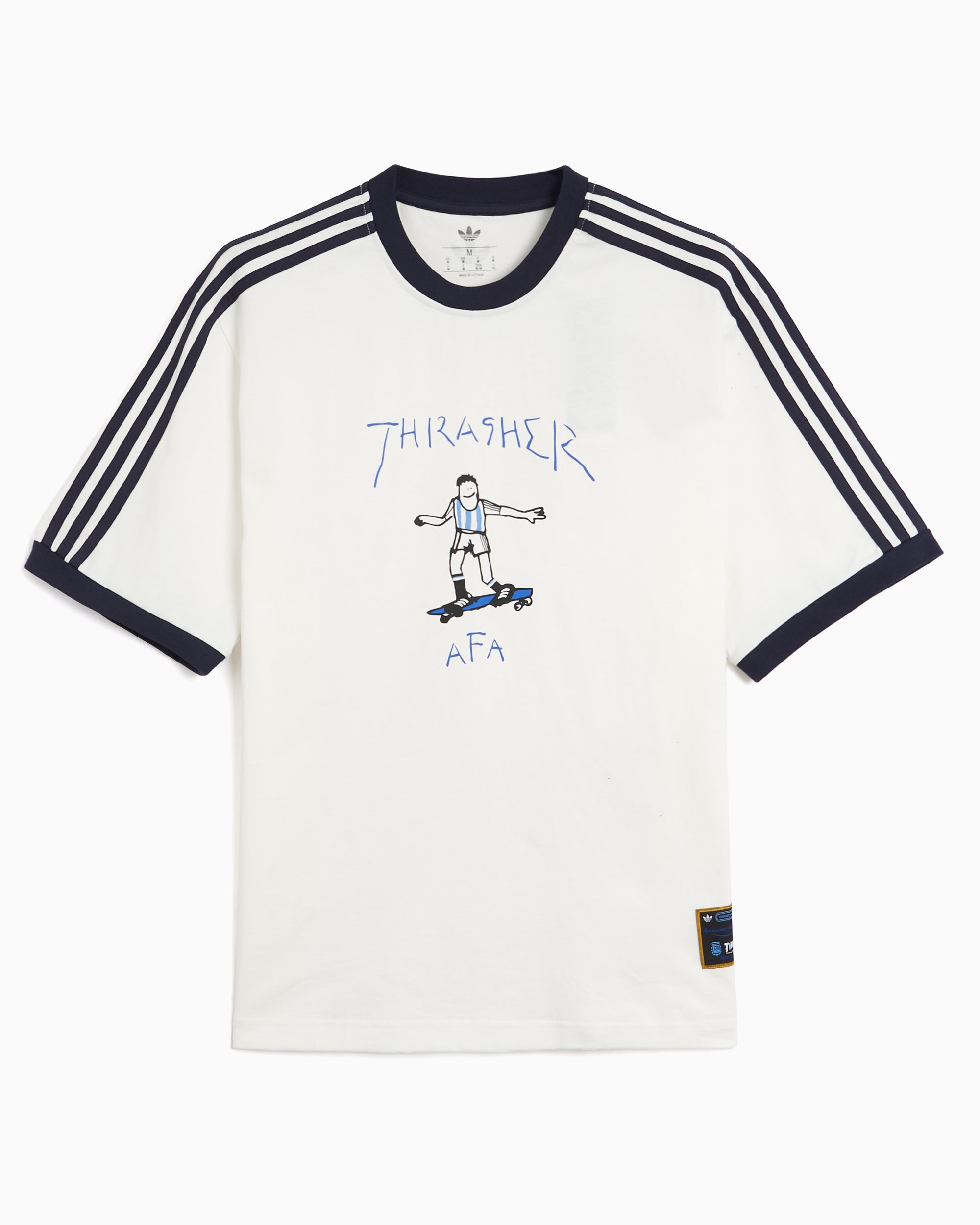 adidas Originals x Thrasher x AFA Argentina Relaxed Herren-T-Shirt