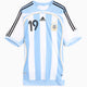 adidas Performance Argentina 2006 Messi Herren-Jersey T-Shirt