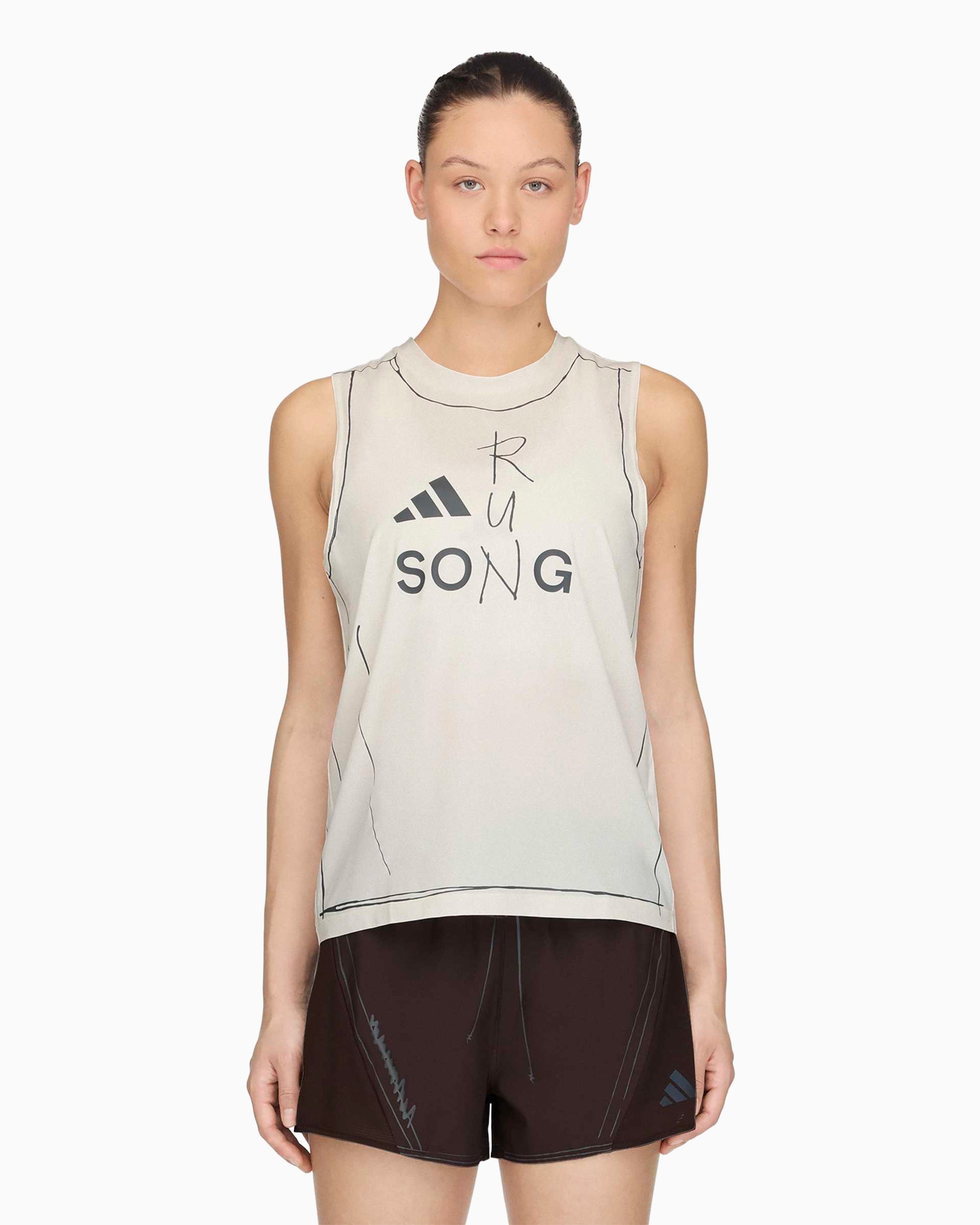 T-Shirts adidas Performance x Song For The Mute Running adi365 Graphic Women's Tank Top - KT0777