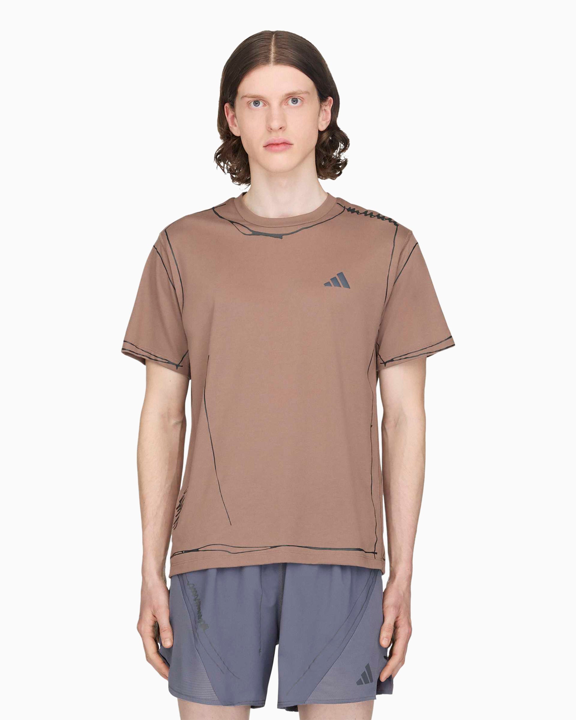 T-Shirts adidas Performance x Song For The Mute Running Unitefit adi365 Graphic Unisex T-Shirt - KQ7839